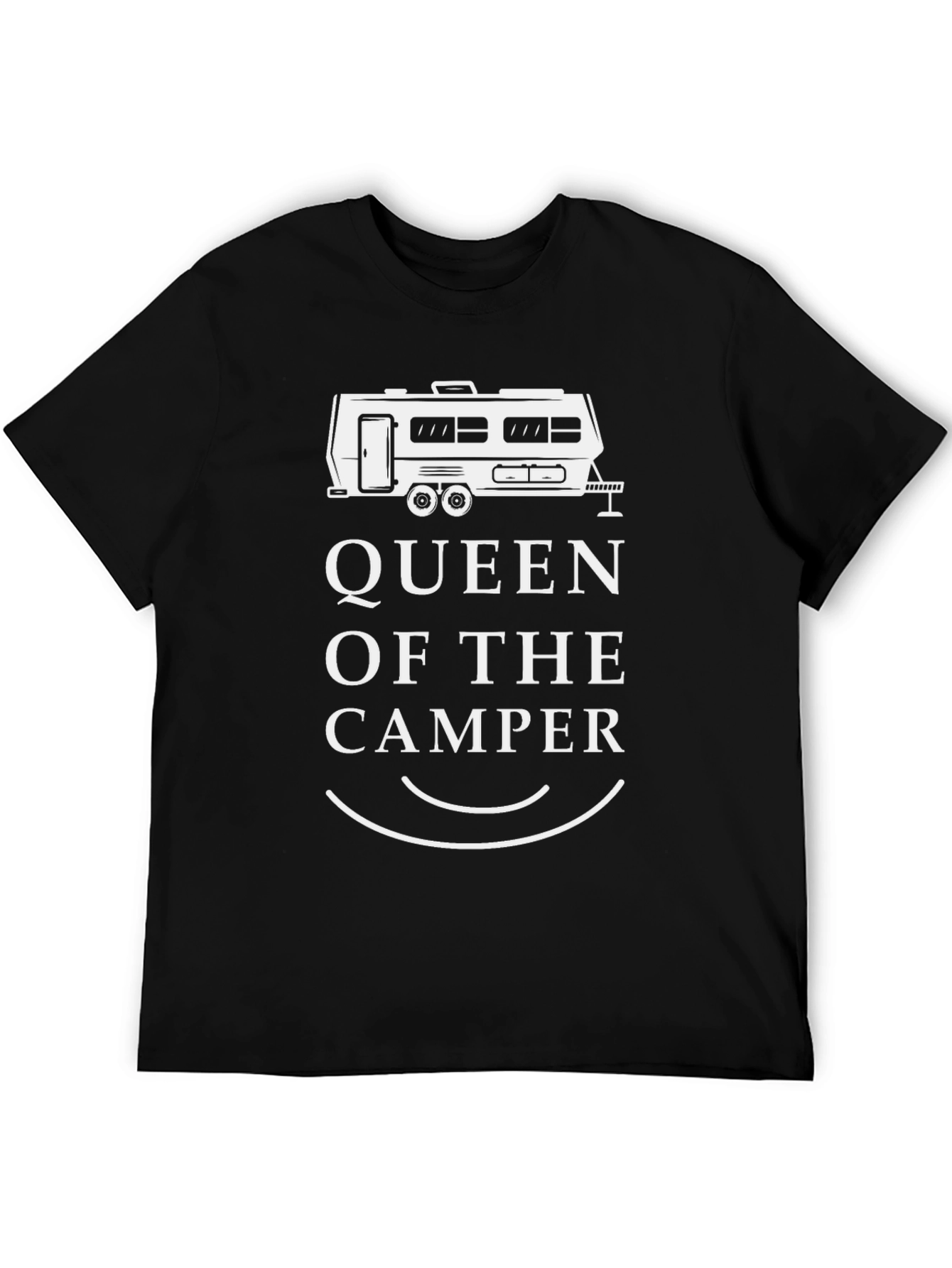 Queen of the Camper T-Shirt - RV Camping Shirt