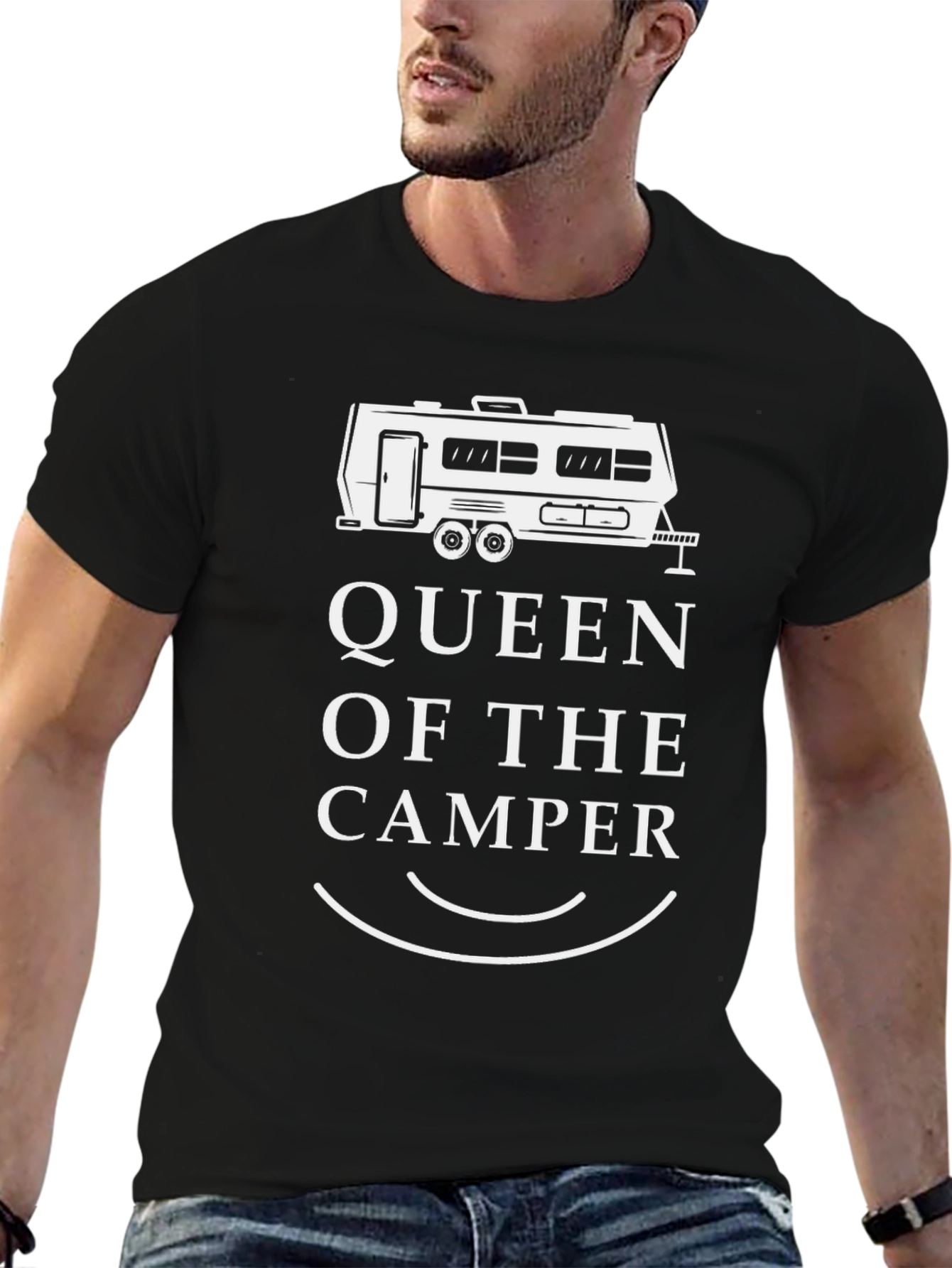 Queen of the Camper T-Shirt - RV Camping Shirt