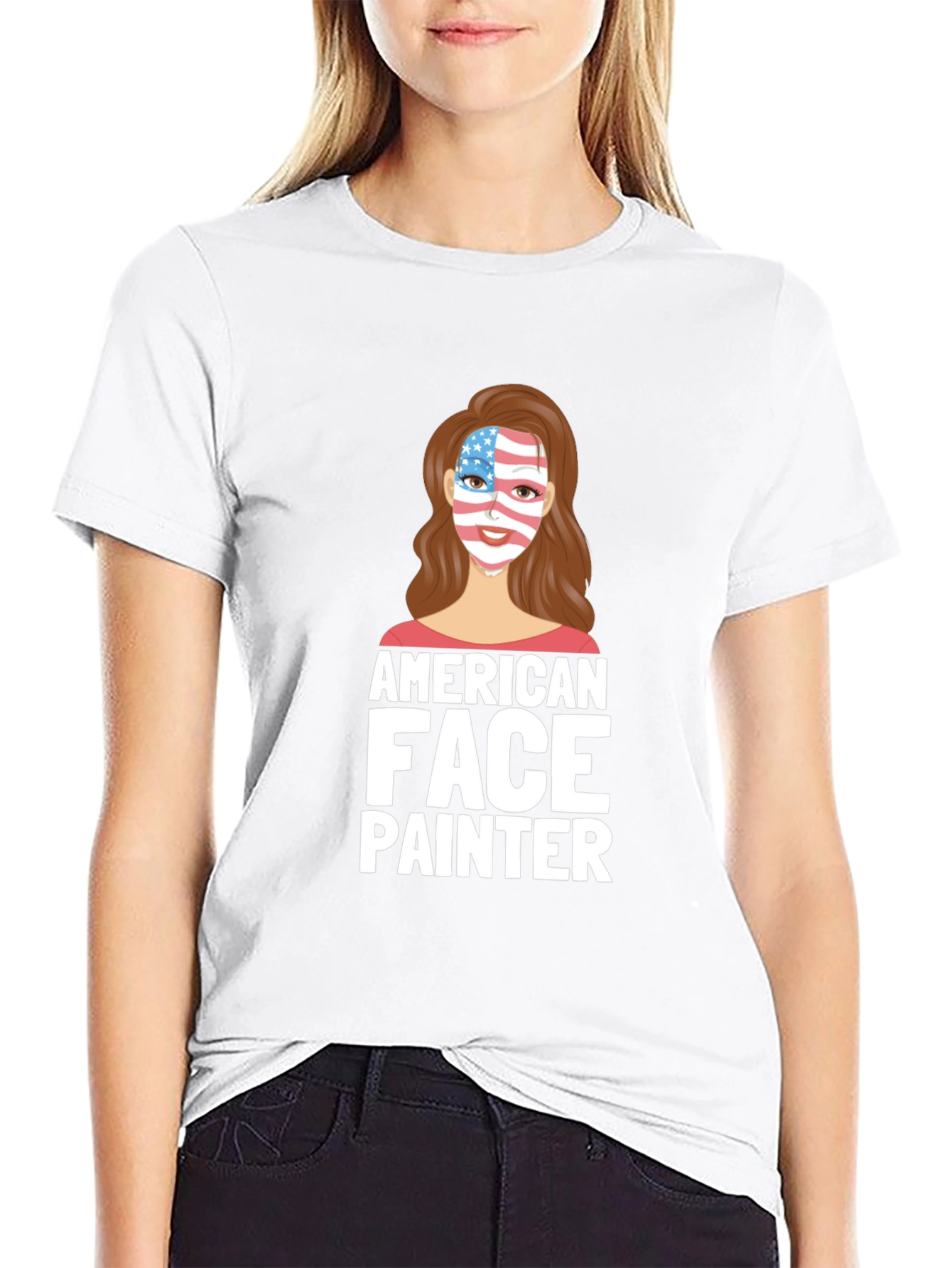 American Face Painter T-Shirt