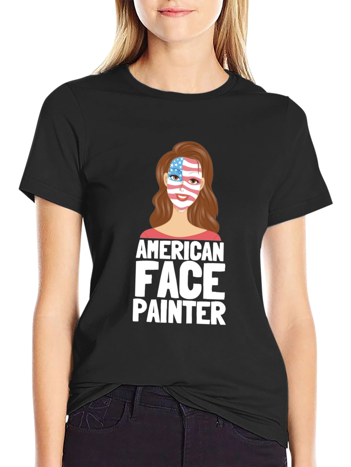 American Face Painter T-Shirt