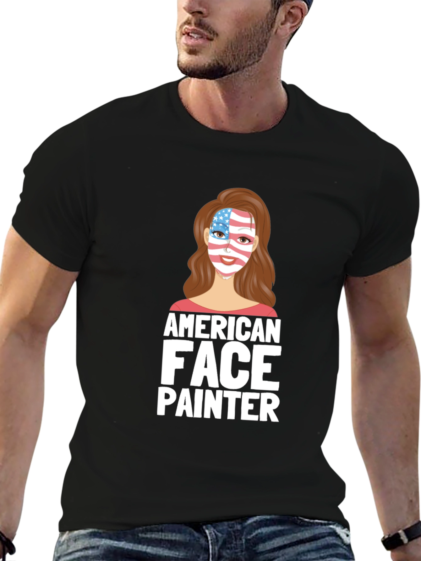 American Face Painter T-Shirt