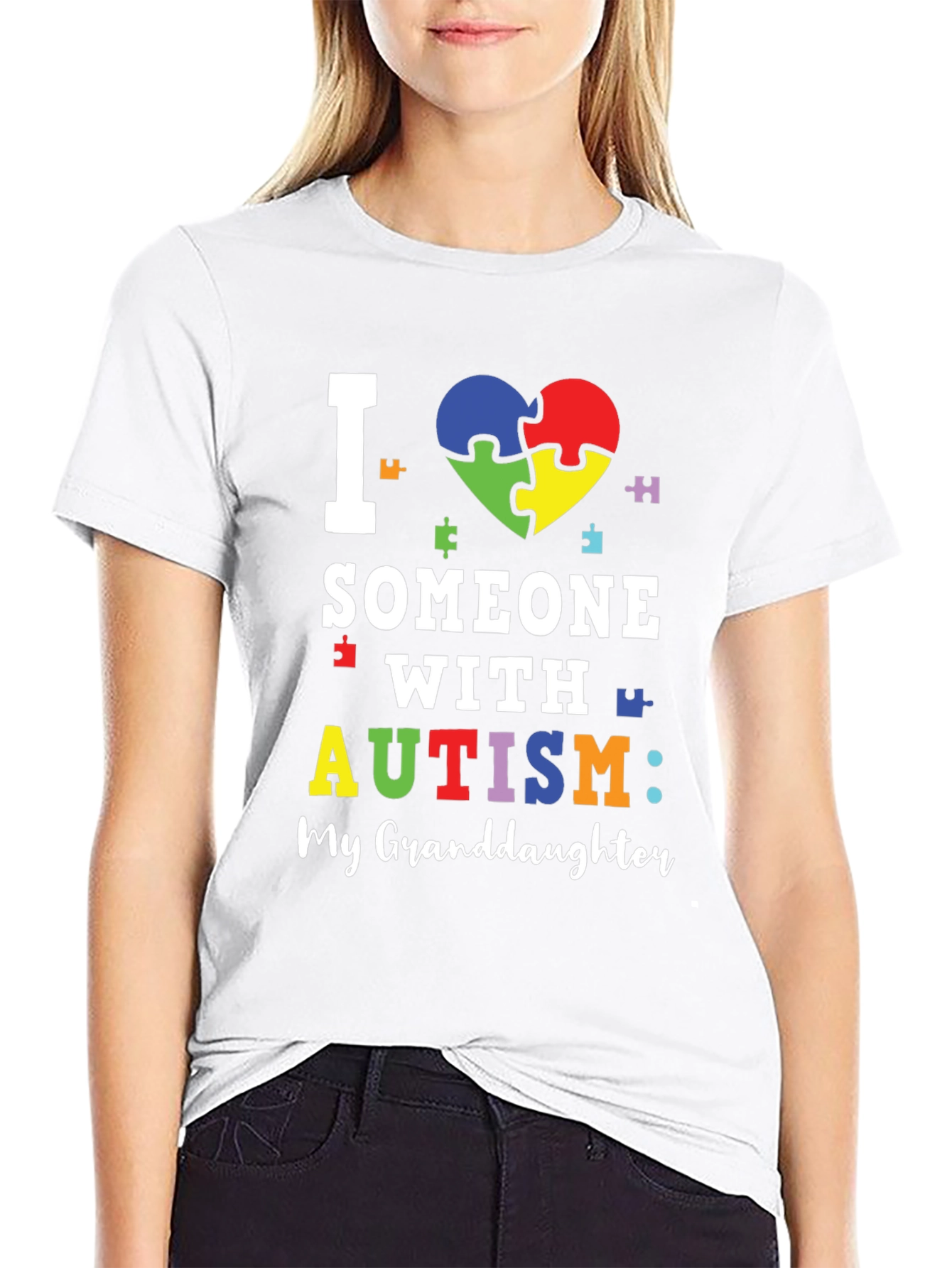Autism Awareness T-Shirt: Granddaughter Love