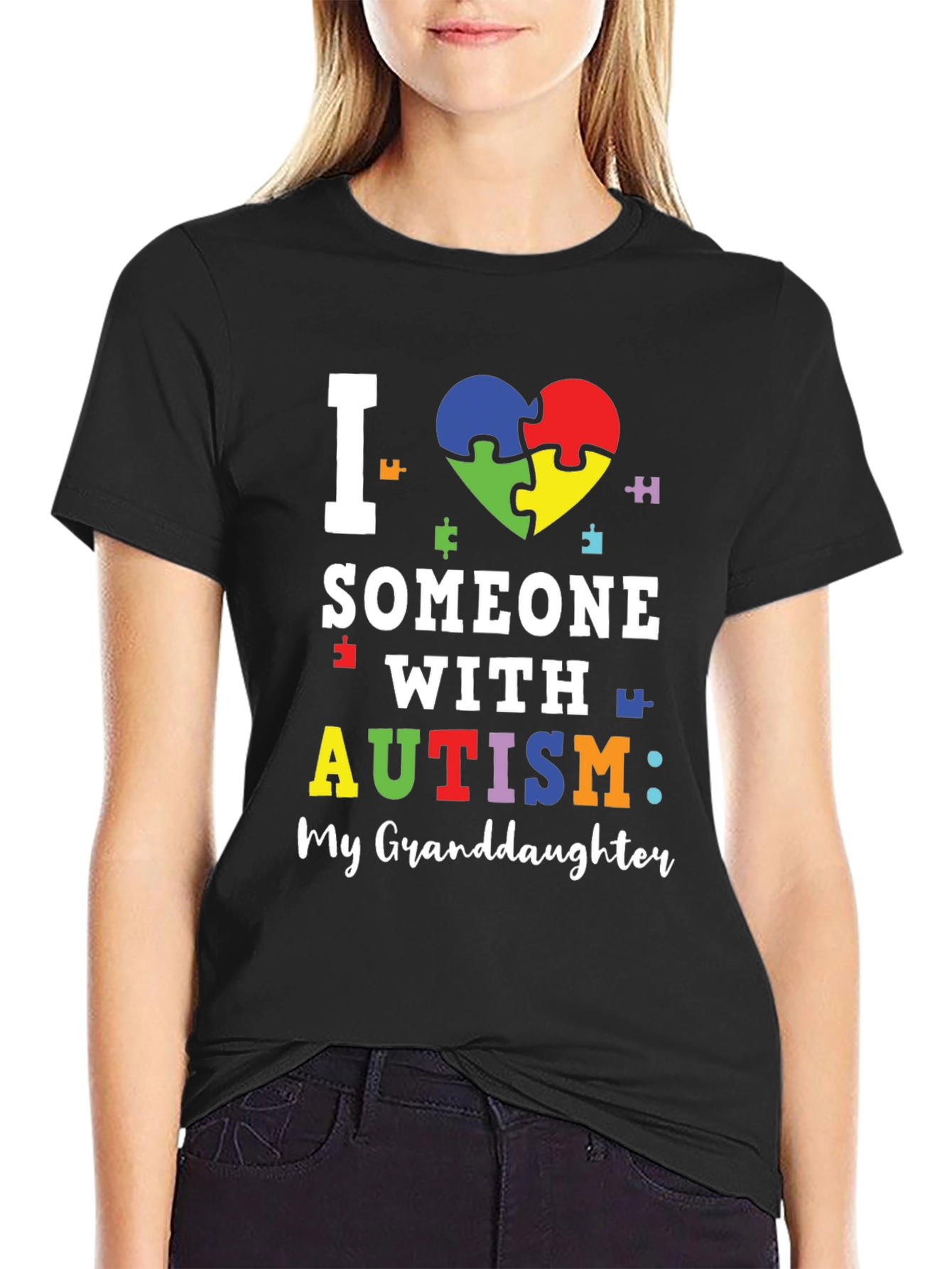 Autism Awareness T-Shirt: Granddaughter Love