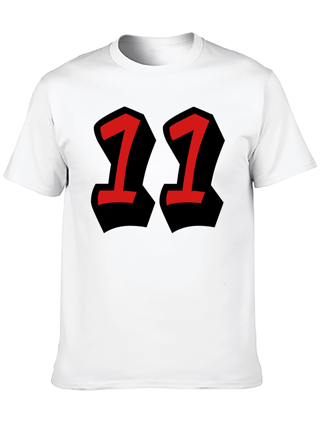 Bold 11 Graphic Tee - Black T-Shirt