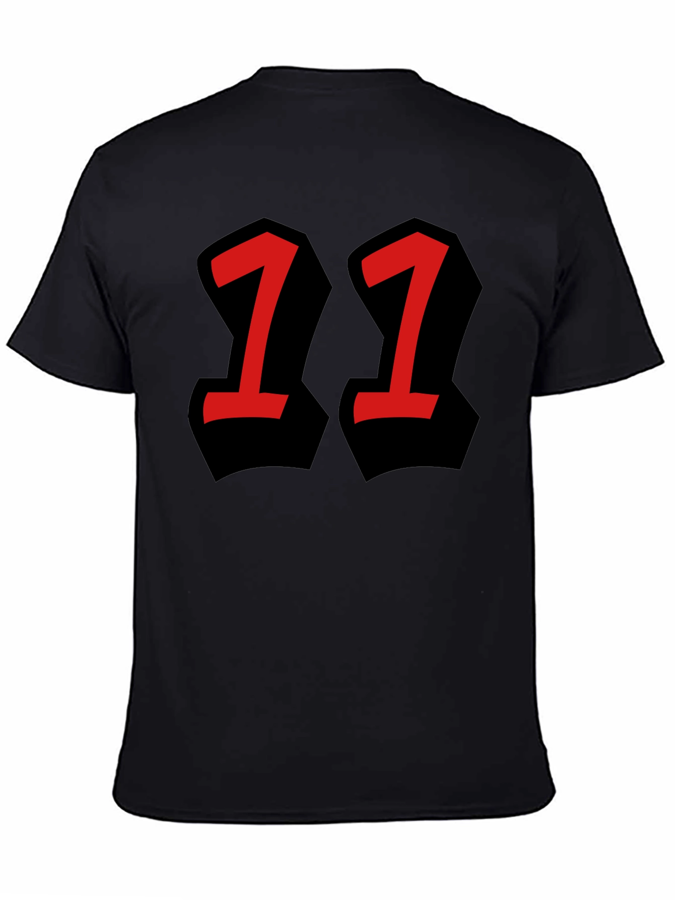 Bold 11 Graphic Tee - Black T-Shirt