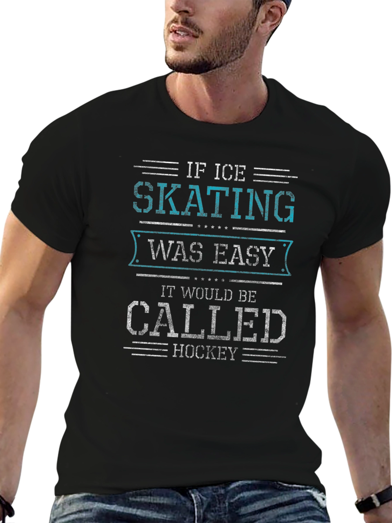 Ice Skating T-Shirt - If Skating Was Easy