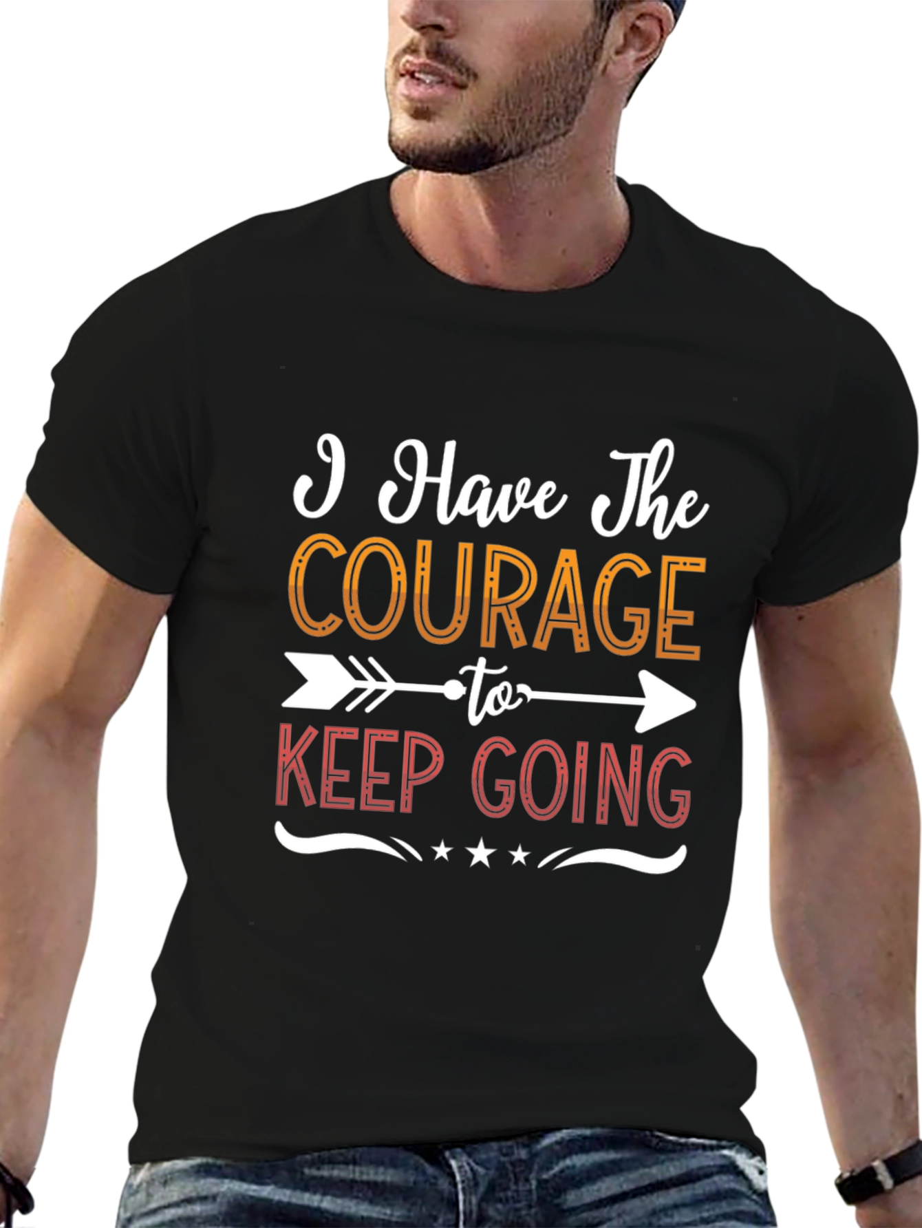 Courage to Keep Going Graphic Tee