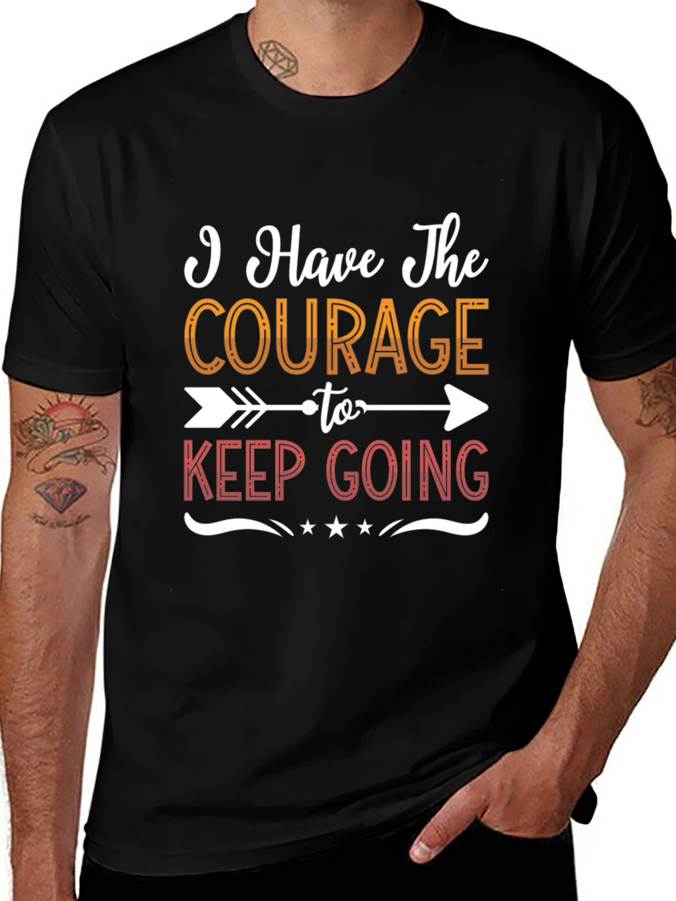 Courage to Keep Going Graphic Tee