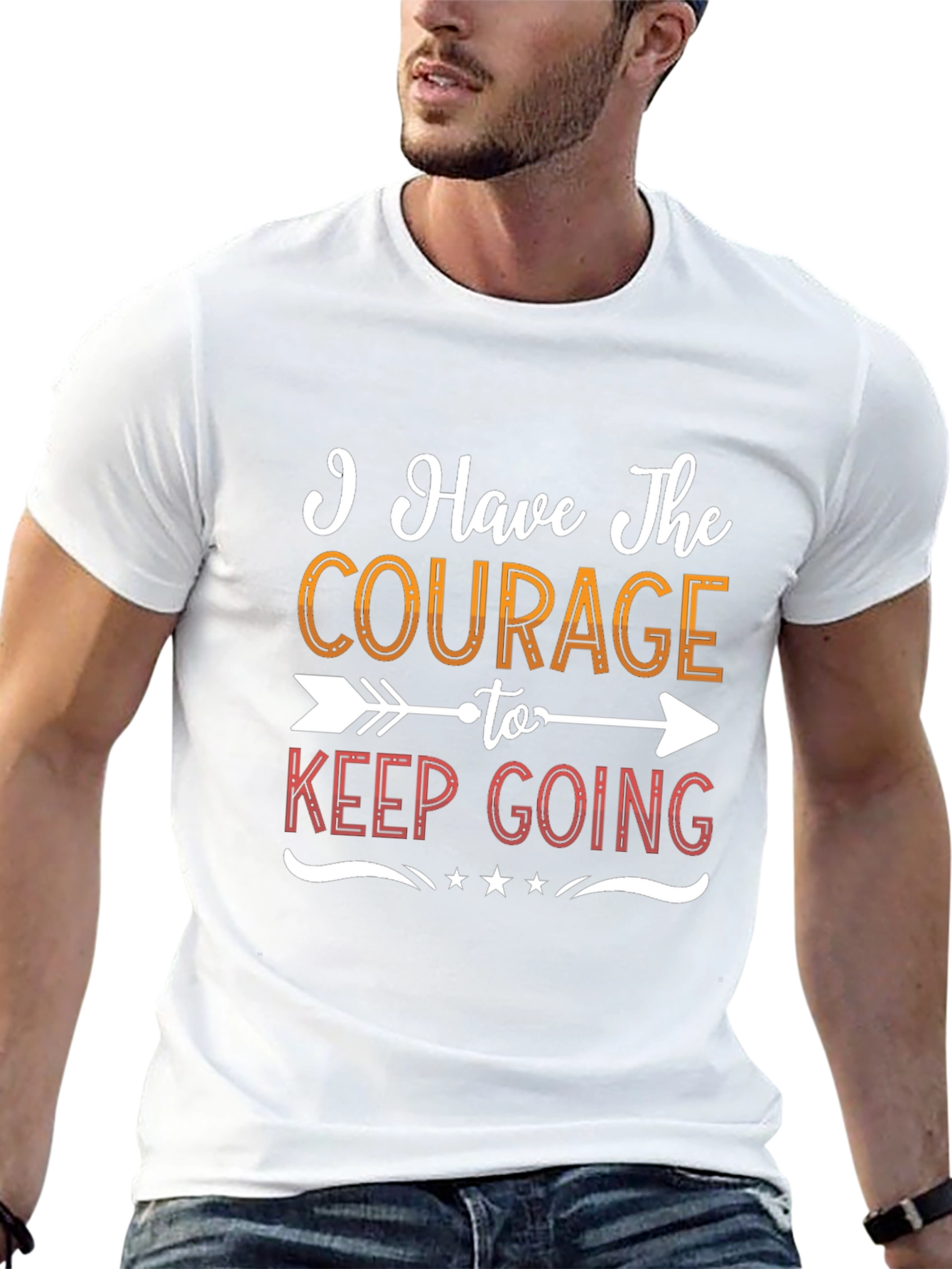 Courage to Keep Going Graphic Tee