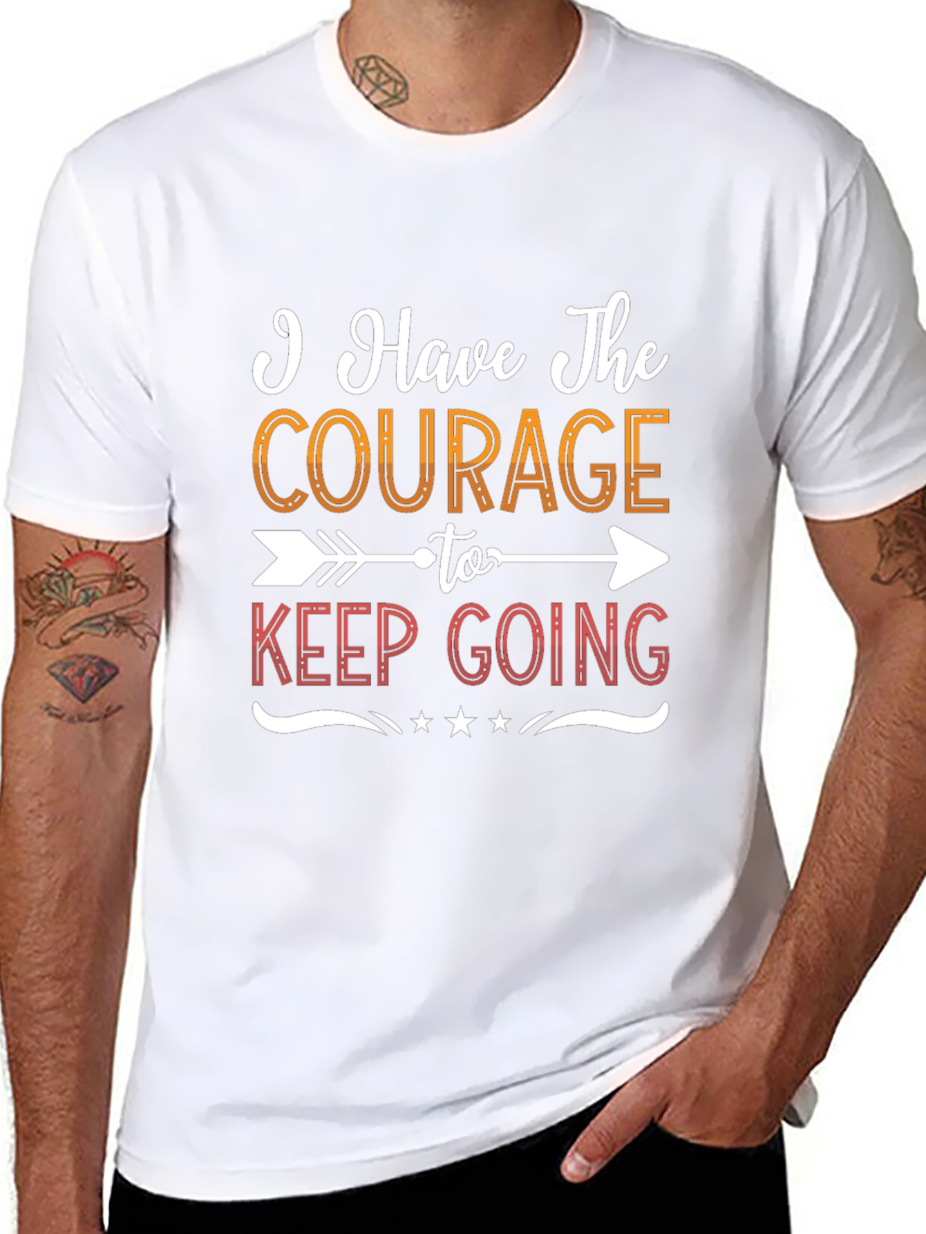 Courage to Keep Going Graphic Tee
