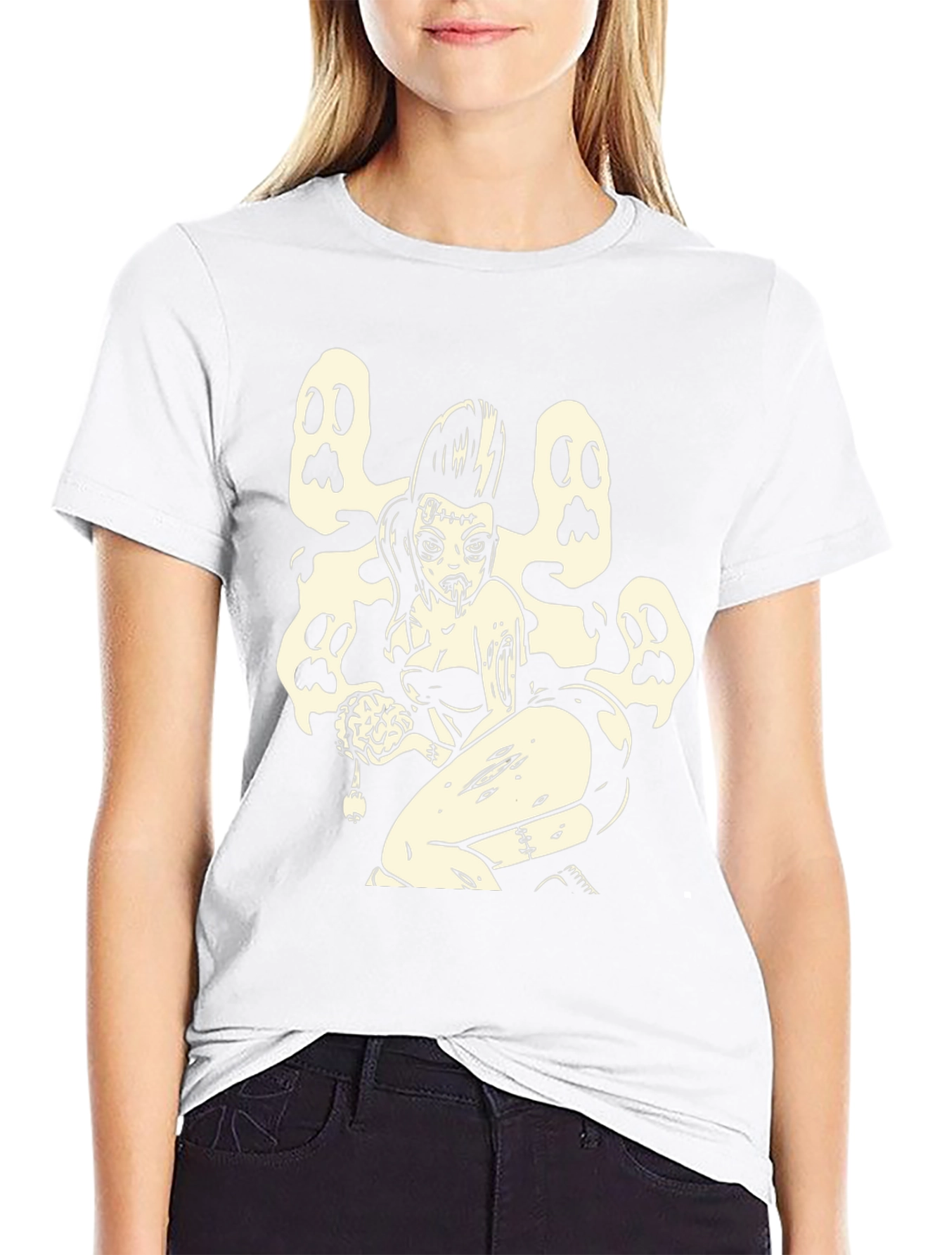Zombie Pinup Girl T-Shirt