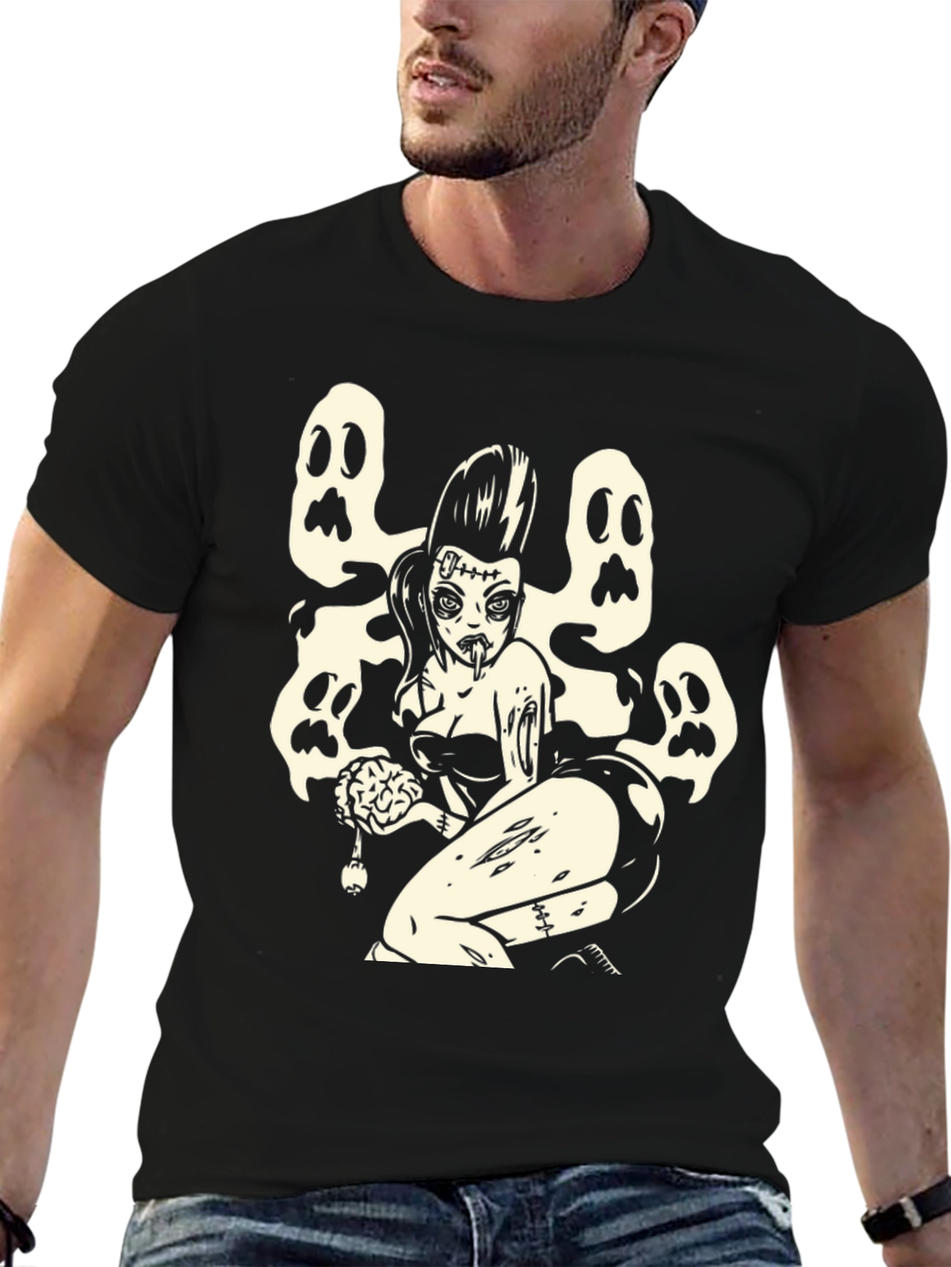 Zombie Pinup Girl T-Shirt