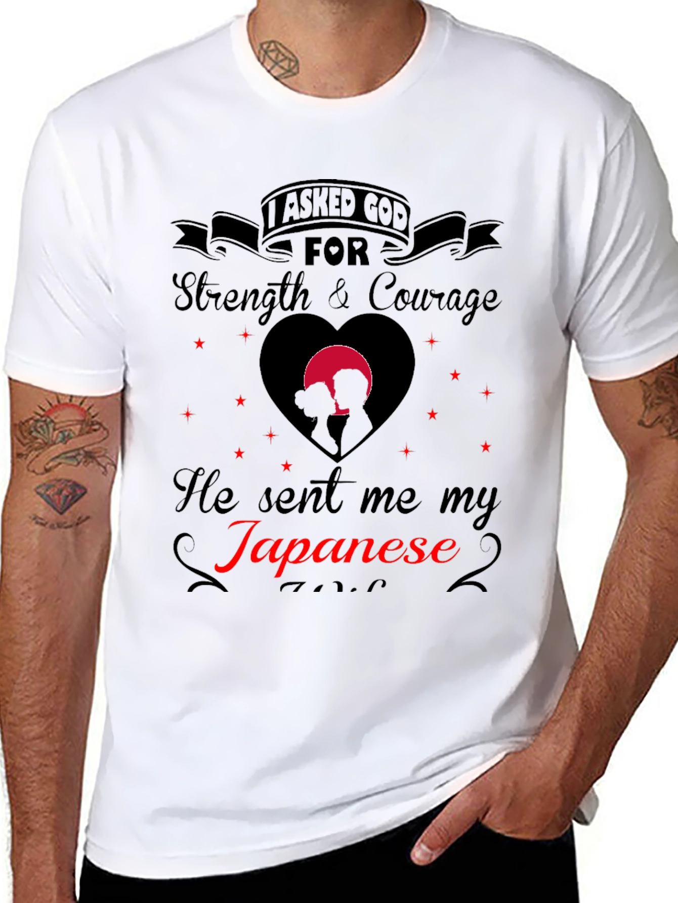 I Asked God For Strength T-Shirt