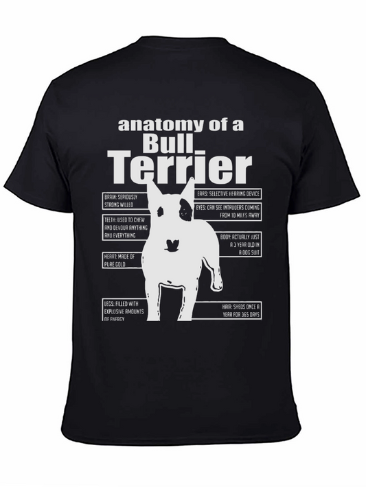 Anatomy of a Bull Terrier T-Shirt