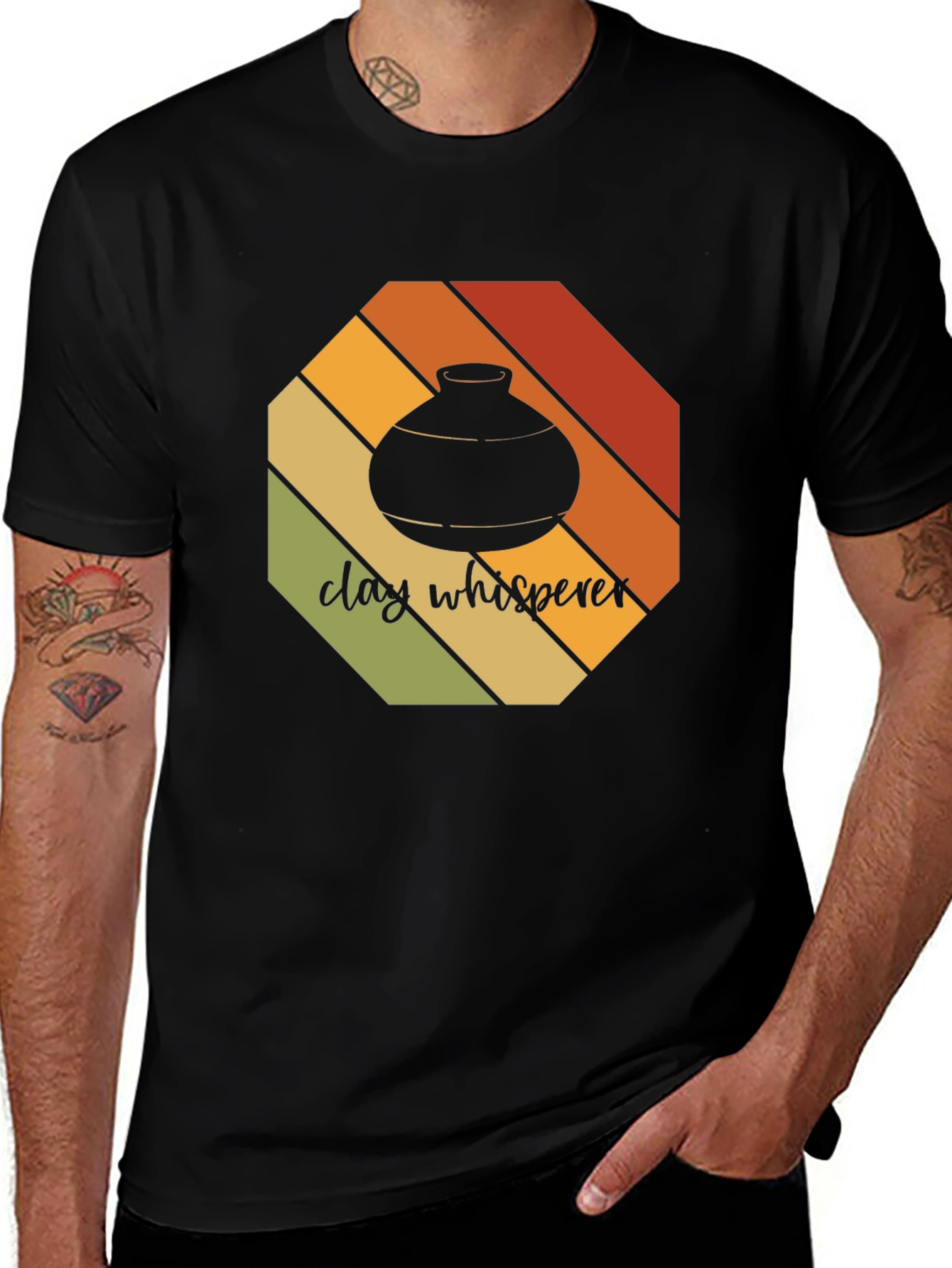 Clay Whisperer T-Shirt Pottery Lover Gift