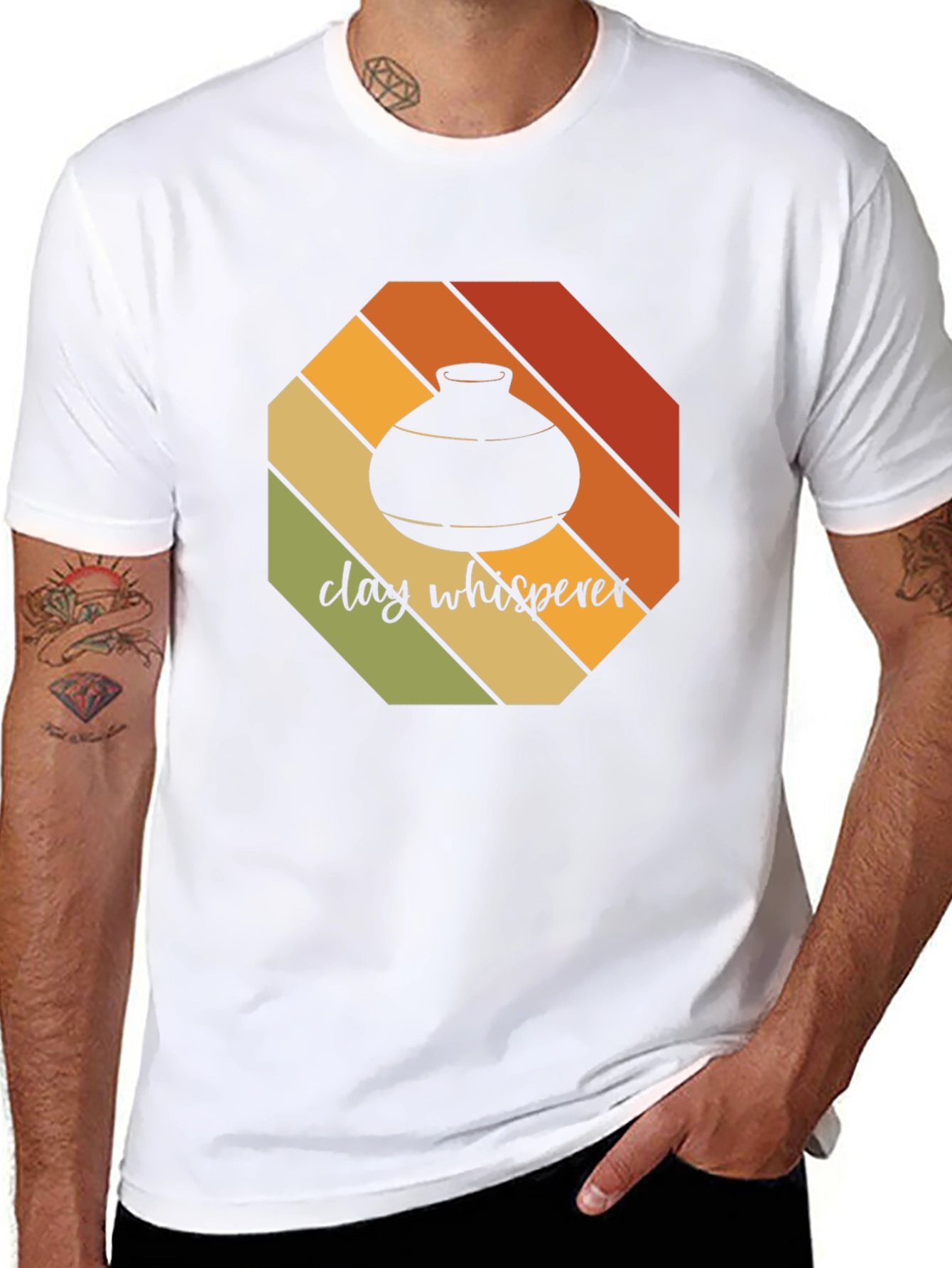 Clay Whisperer T-Shirt Pottery Lover Gift