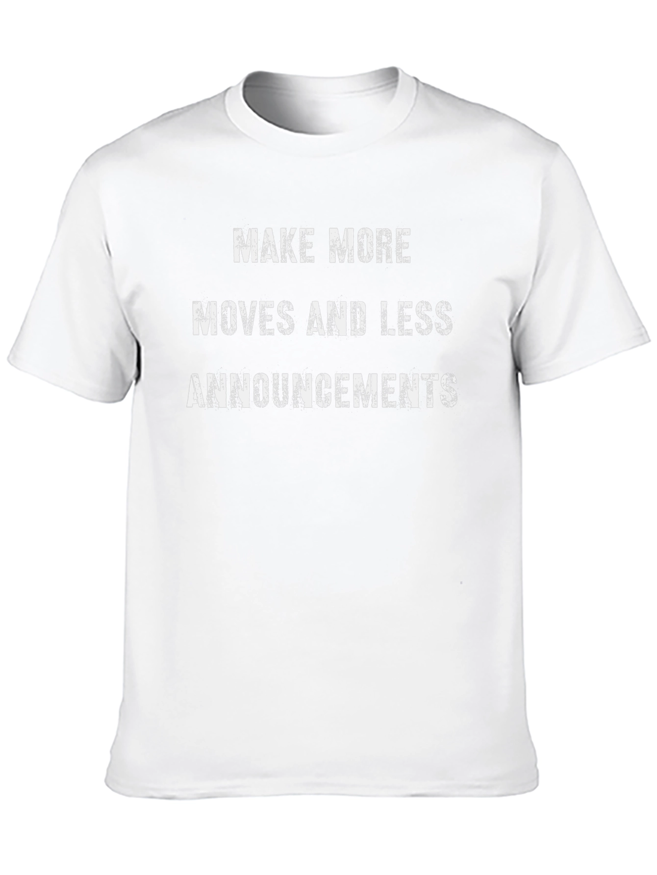 Inspirational Graphic Tee - Make More Moves