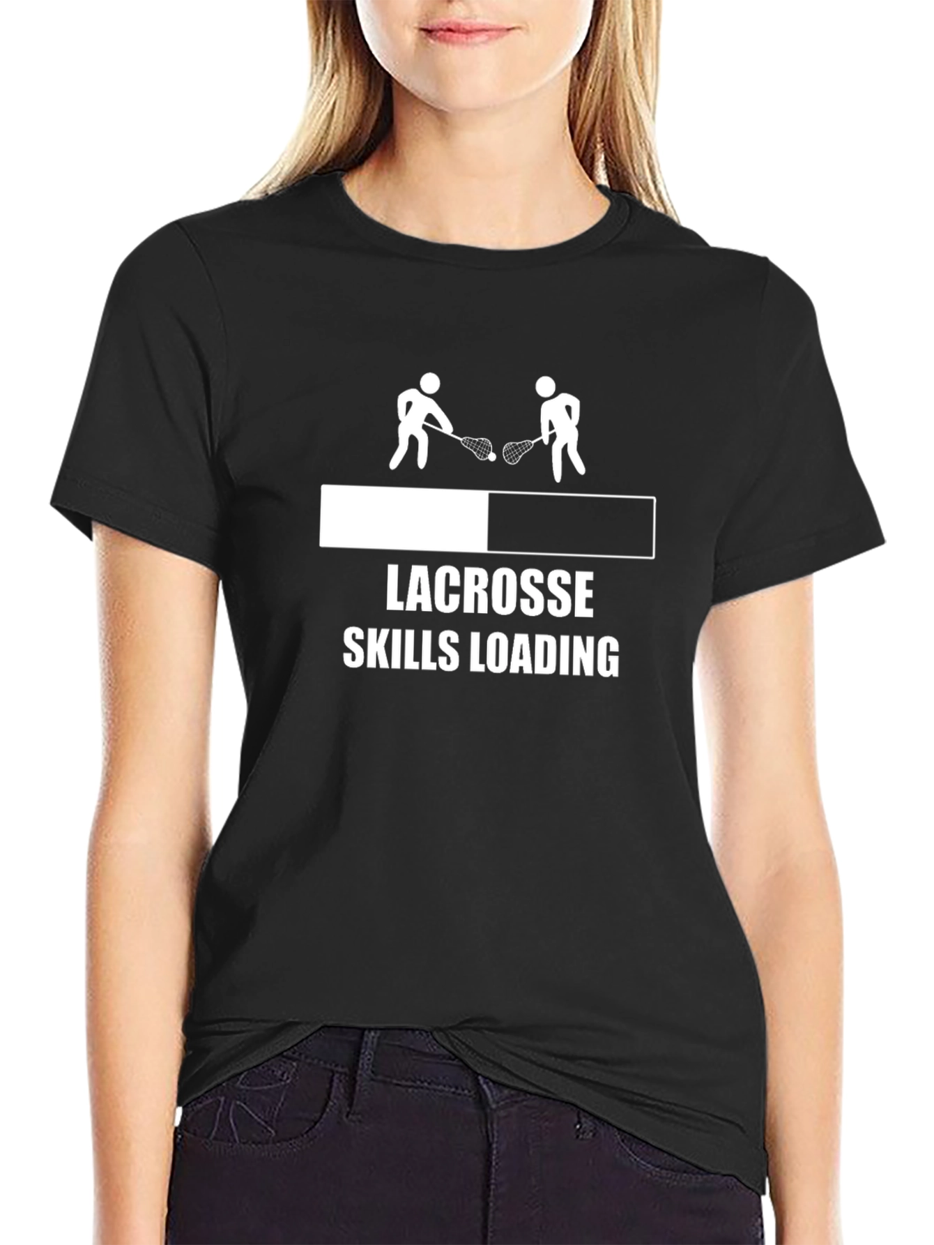 Lacrosse Skills Loading Graphic T-Shirt