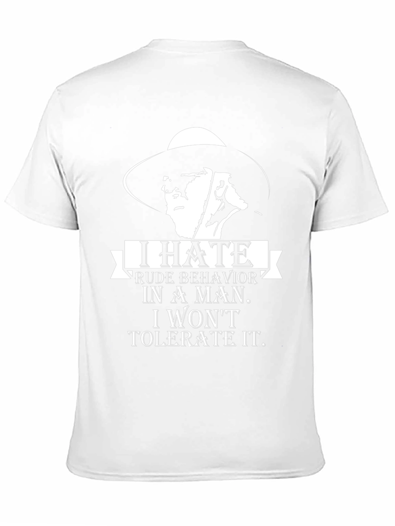 I Hate Rude Behavior T-Shirt - Statement Tee