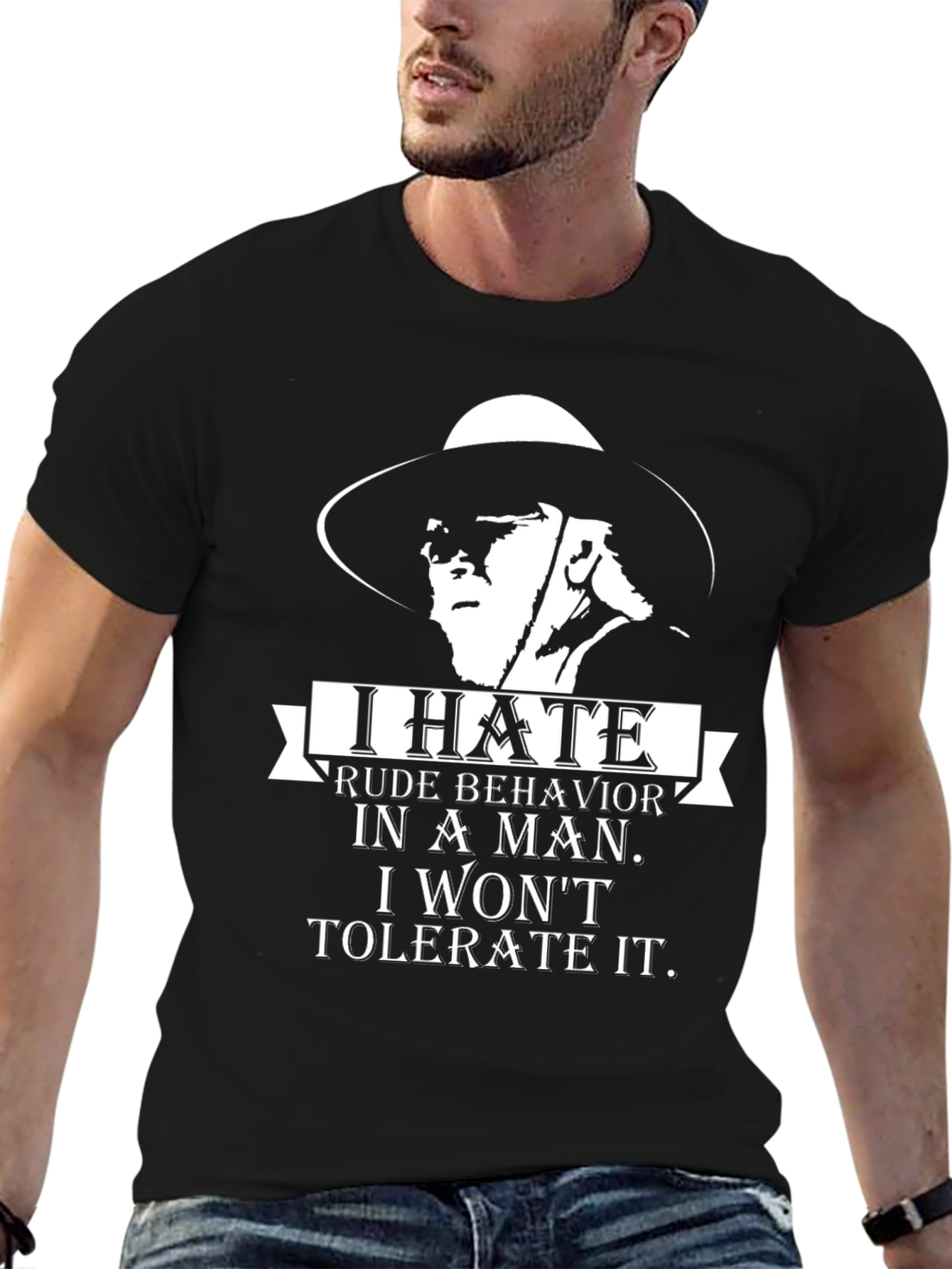 I Hate Rude Behavior T-Shirt - Statement Tee