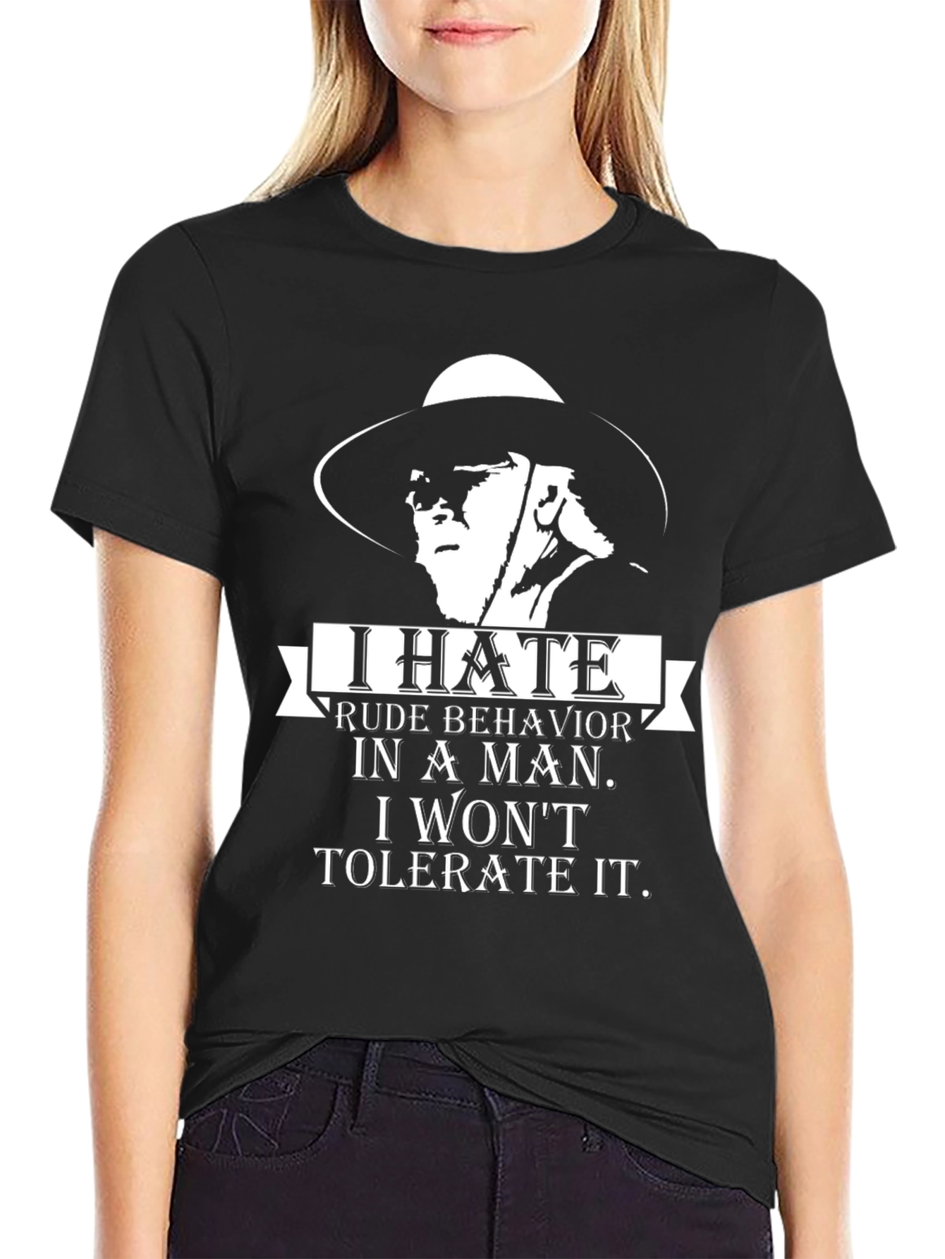 I Hate Rude Behavior T-Shirt - Statement Tee
