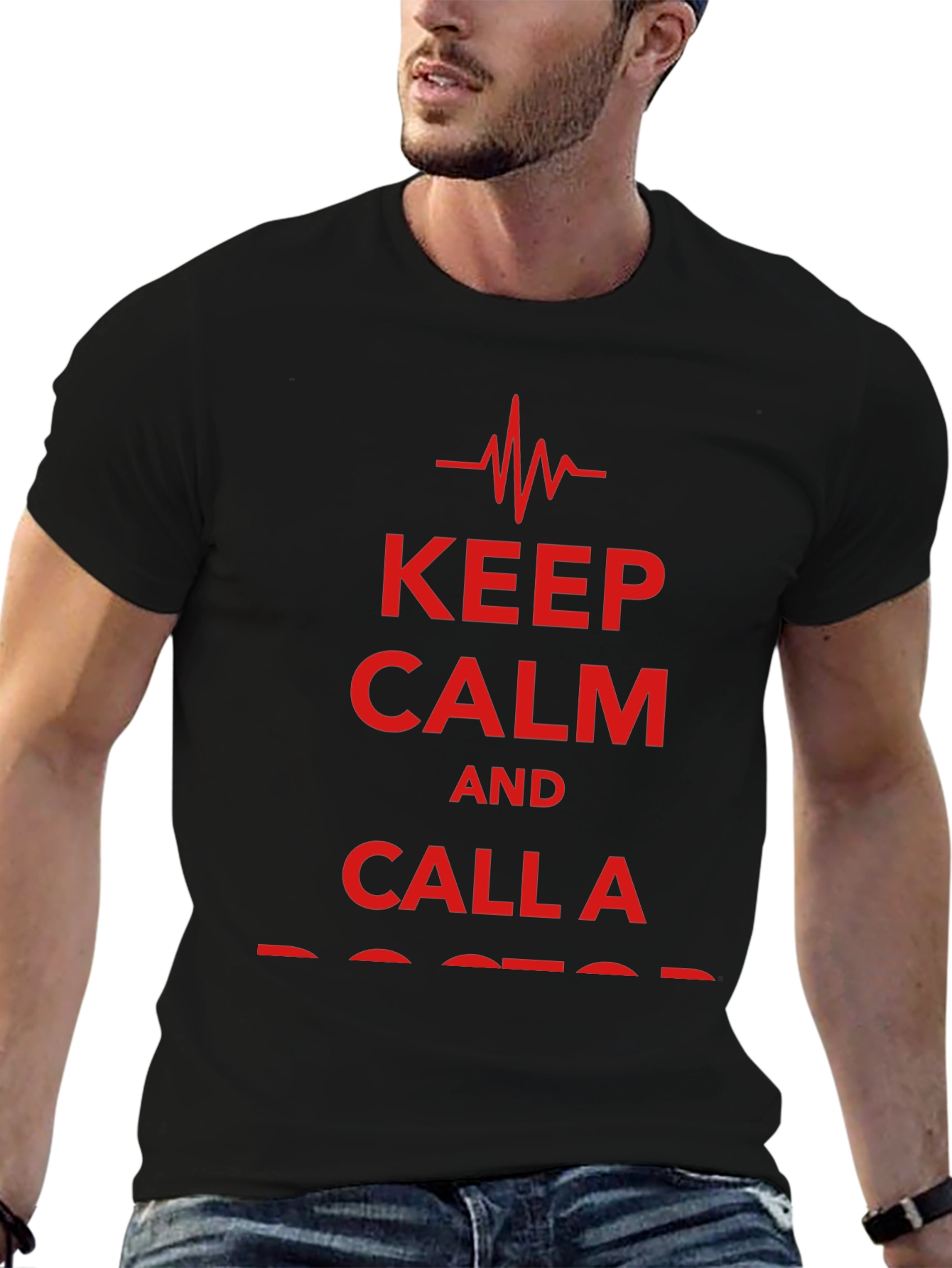 Keep Calm and Call a Doctor Graphic T-Shirt