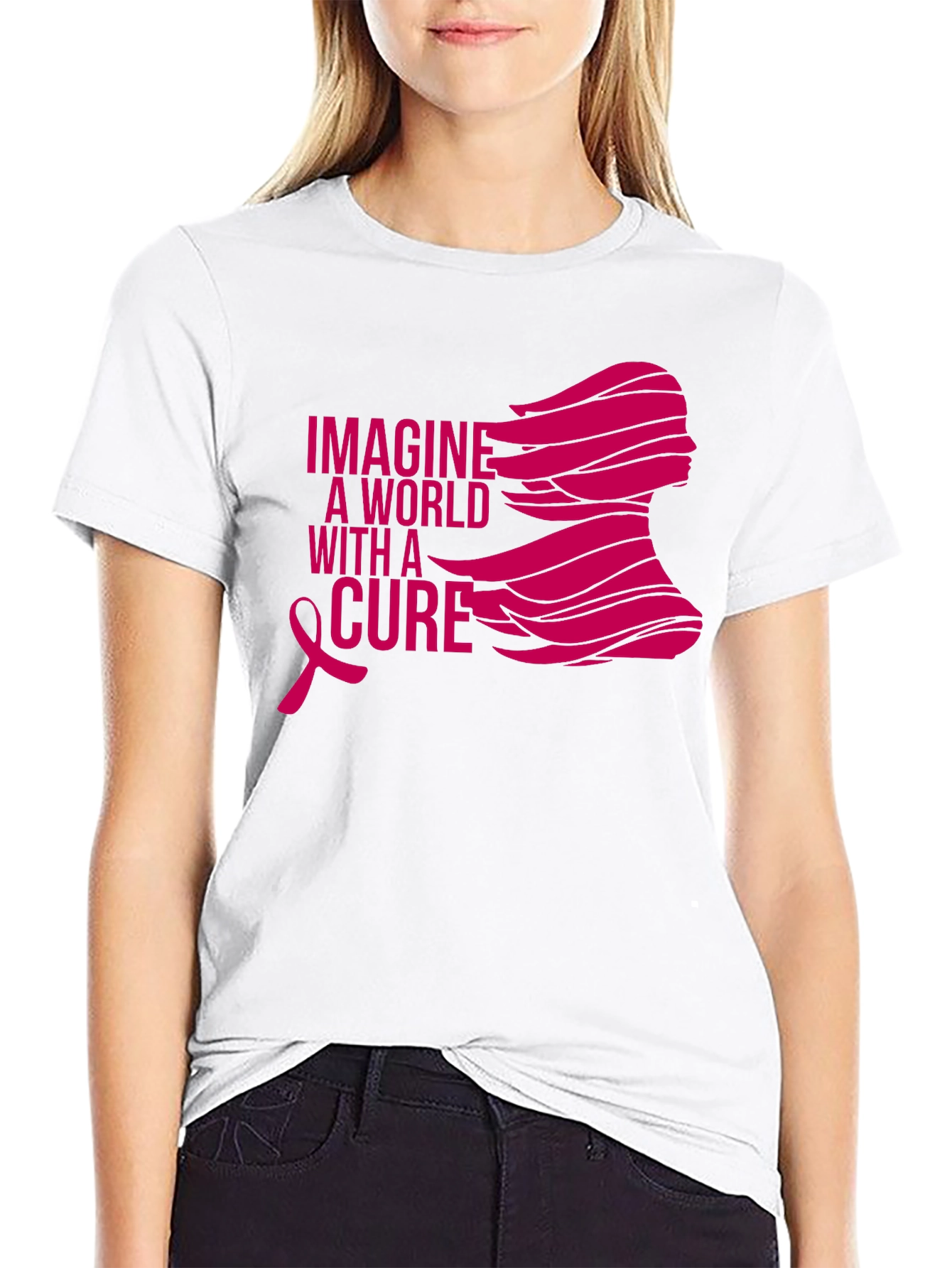 Imagine a World With A Cure T-Shirt