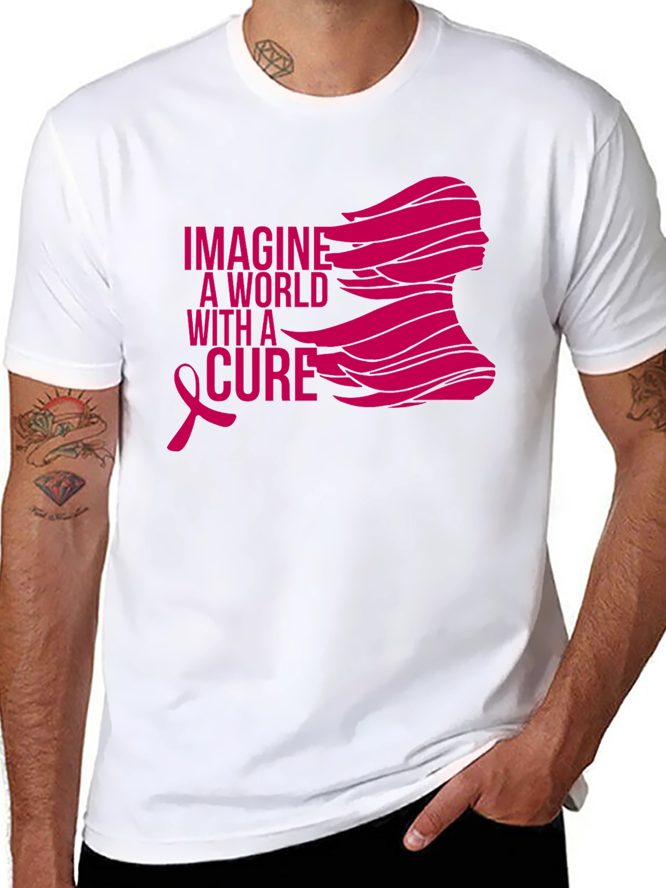 Imagine a World With A Cure T-Shirt