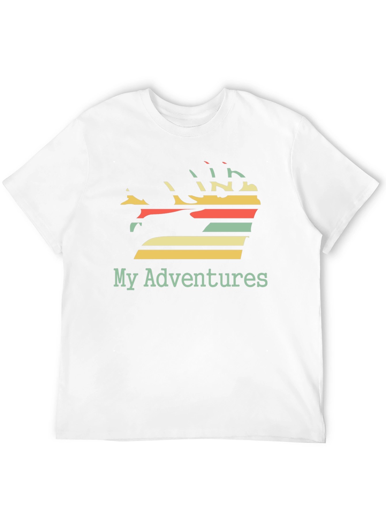 My Adventures Graphic Tee - Black