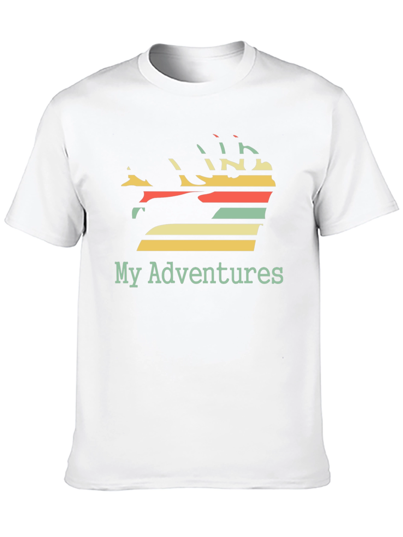 My Adventures Graphic Tee - Black