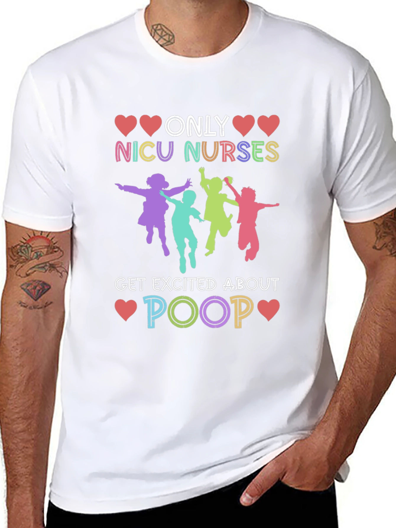 NICU Nurses Poop T-Shirt