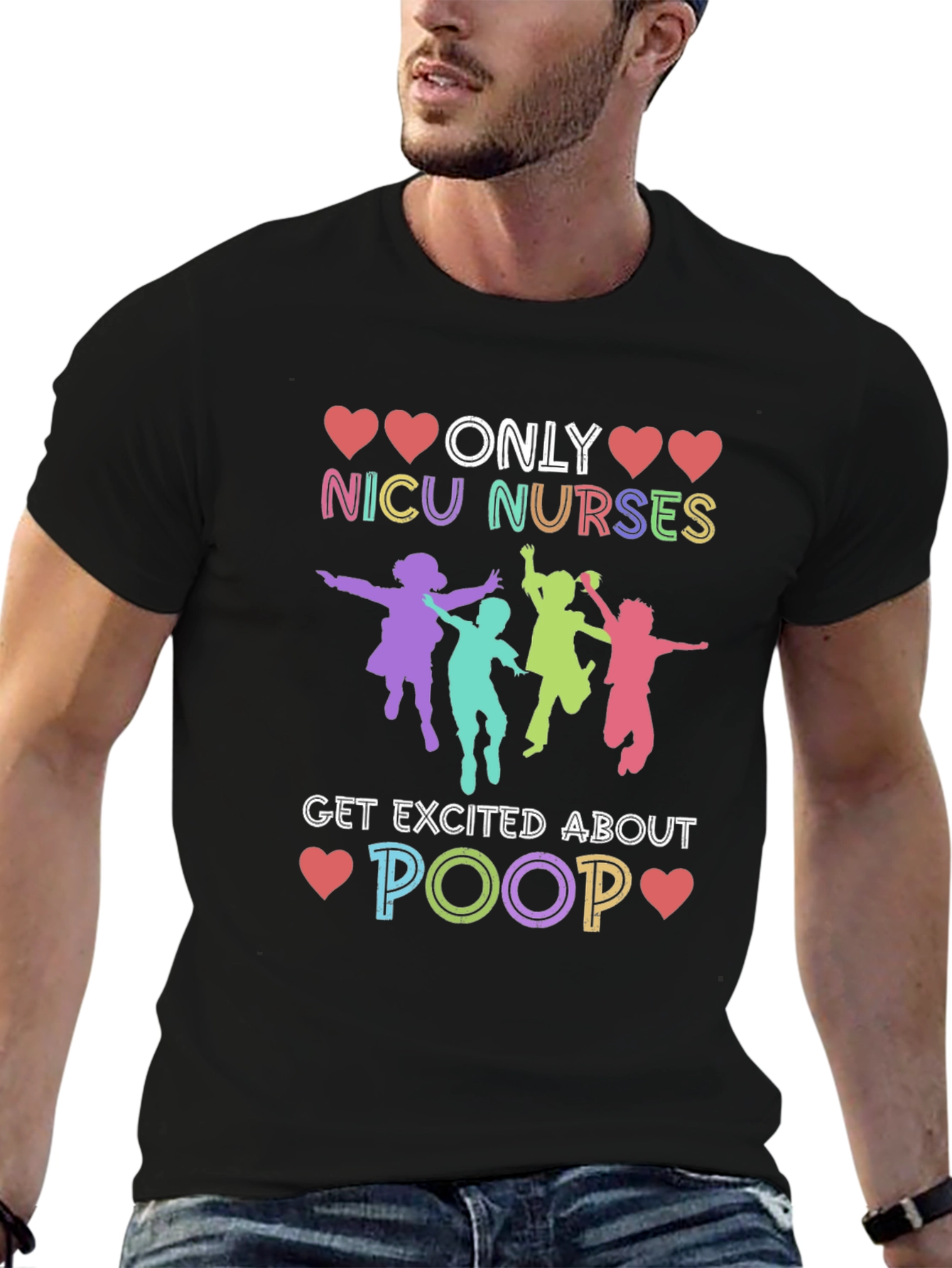 NICU Nurses Poop T-Shirt
