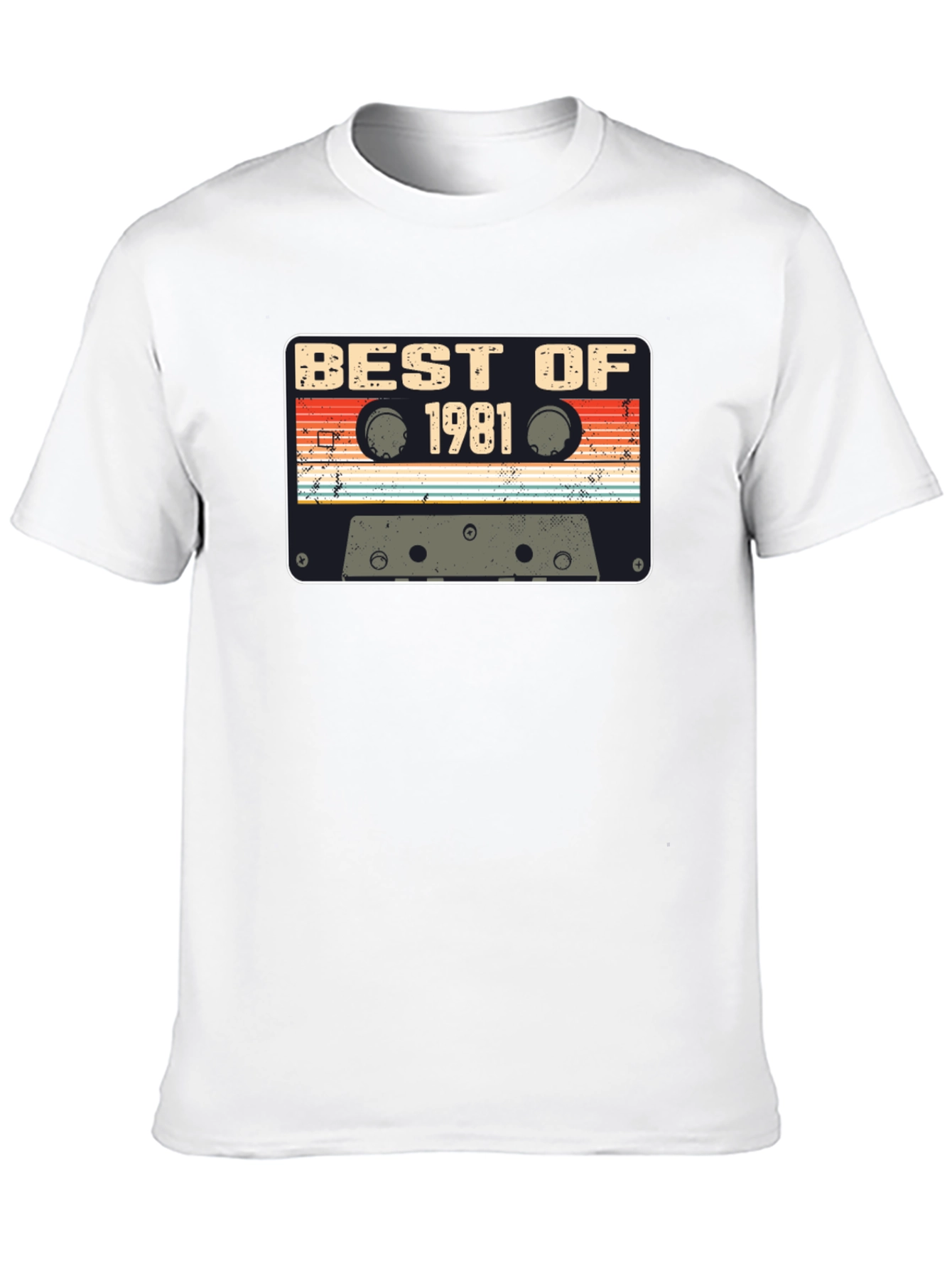 Best of 1981 Cassette Tape Graphic T-Shirt