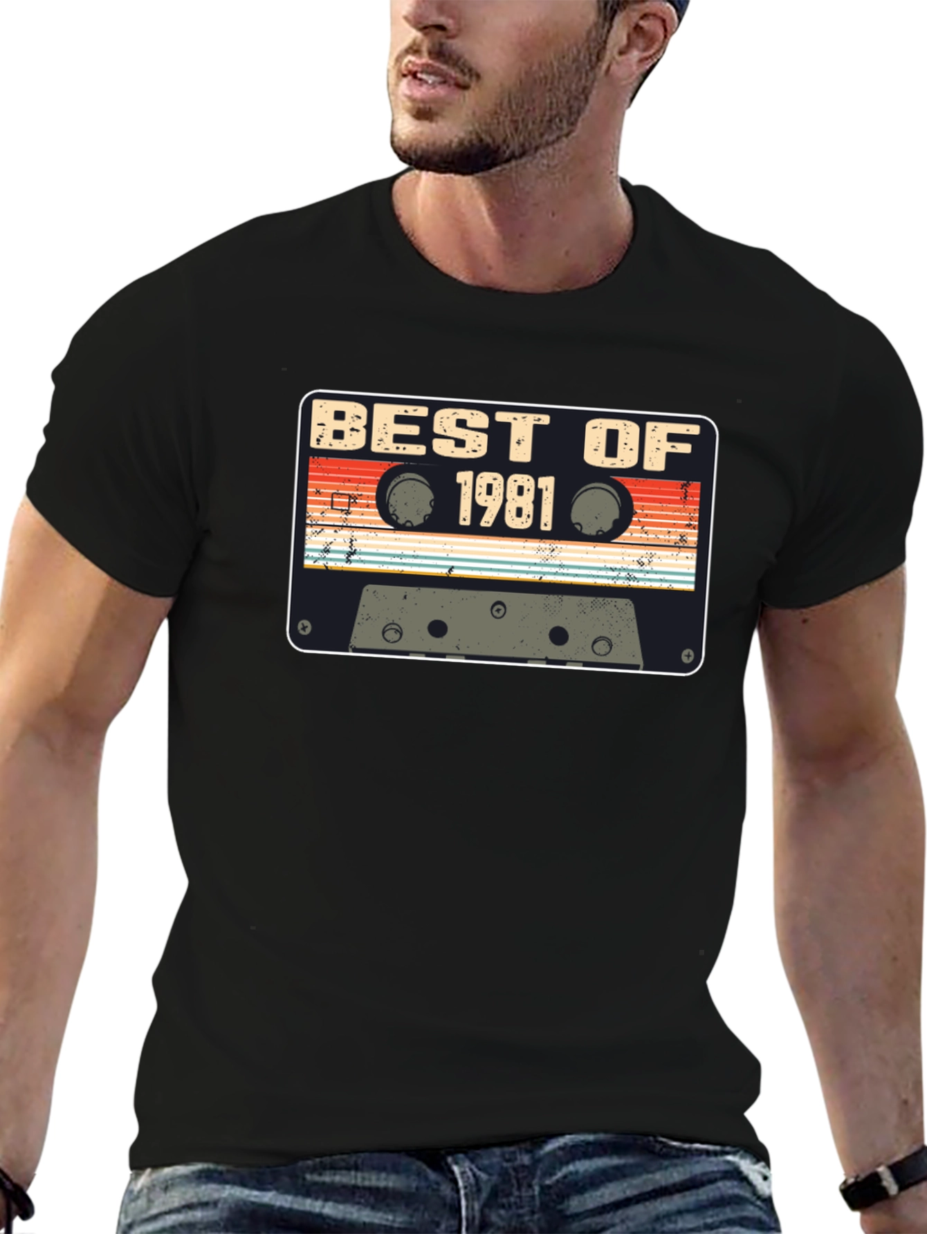 Best of 1981 Cassette Tape Graphic T-Shirt