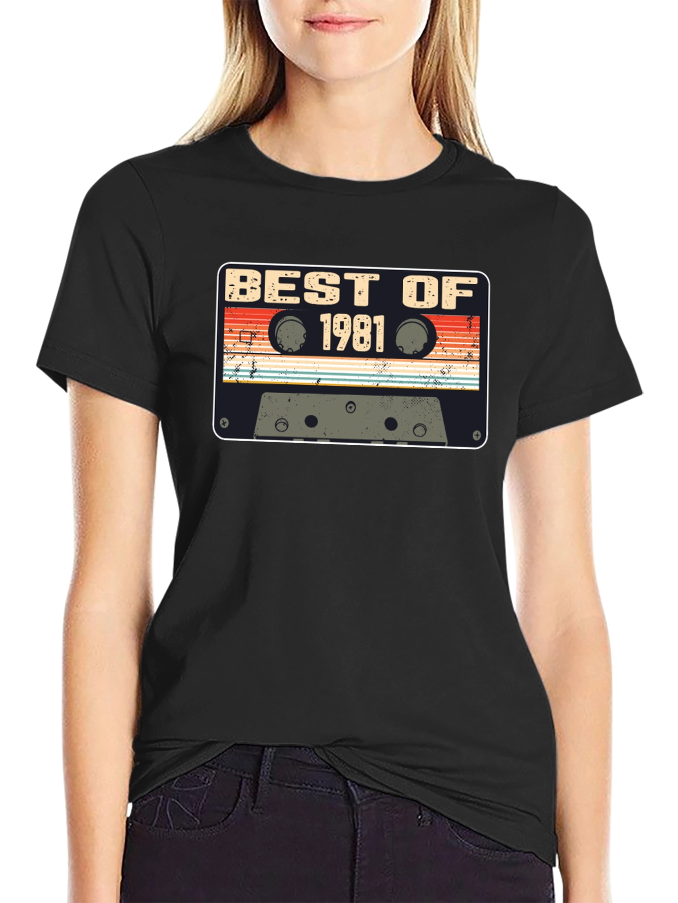Best of 1981 Cassette Tape Graphic T-Shirt