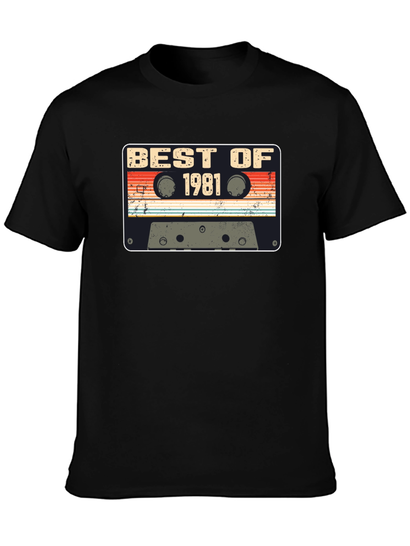 Best of 1981 Cassette Tape Graphic T-Shirt