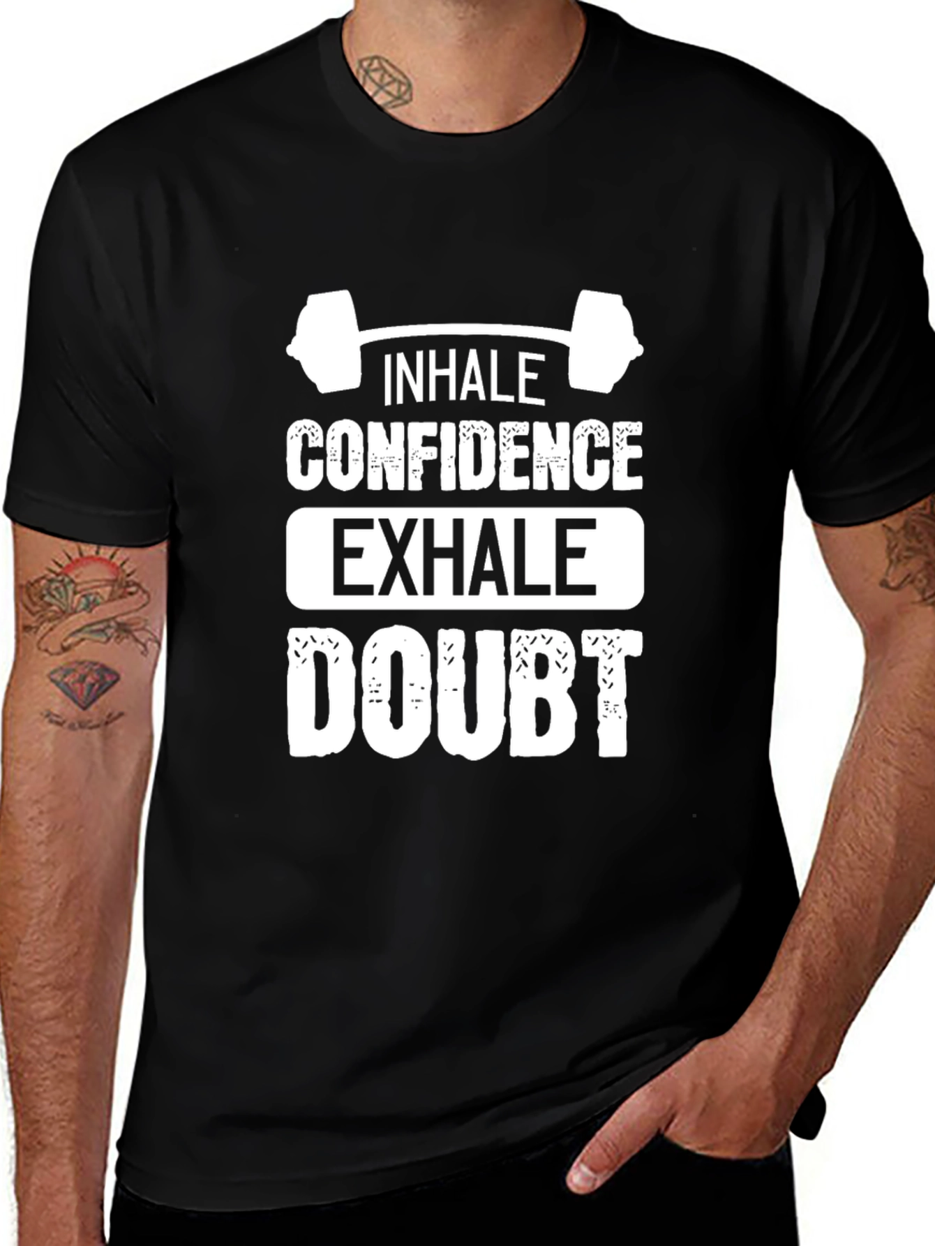 Inhale Confidence Graphic T-Shirt