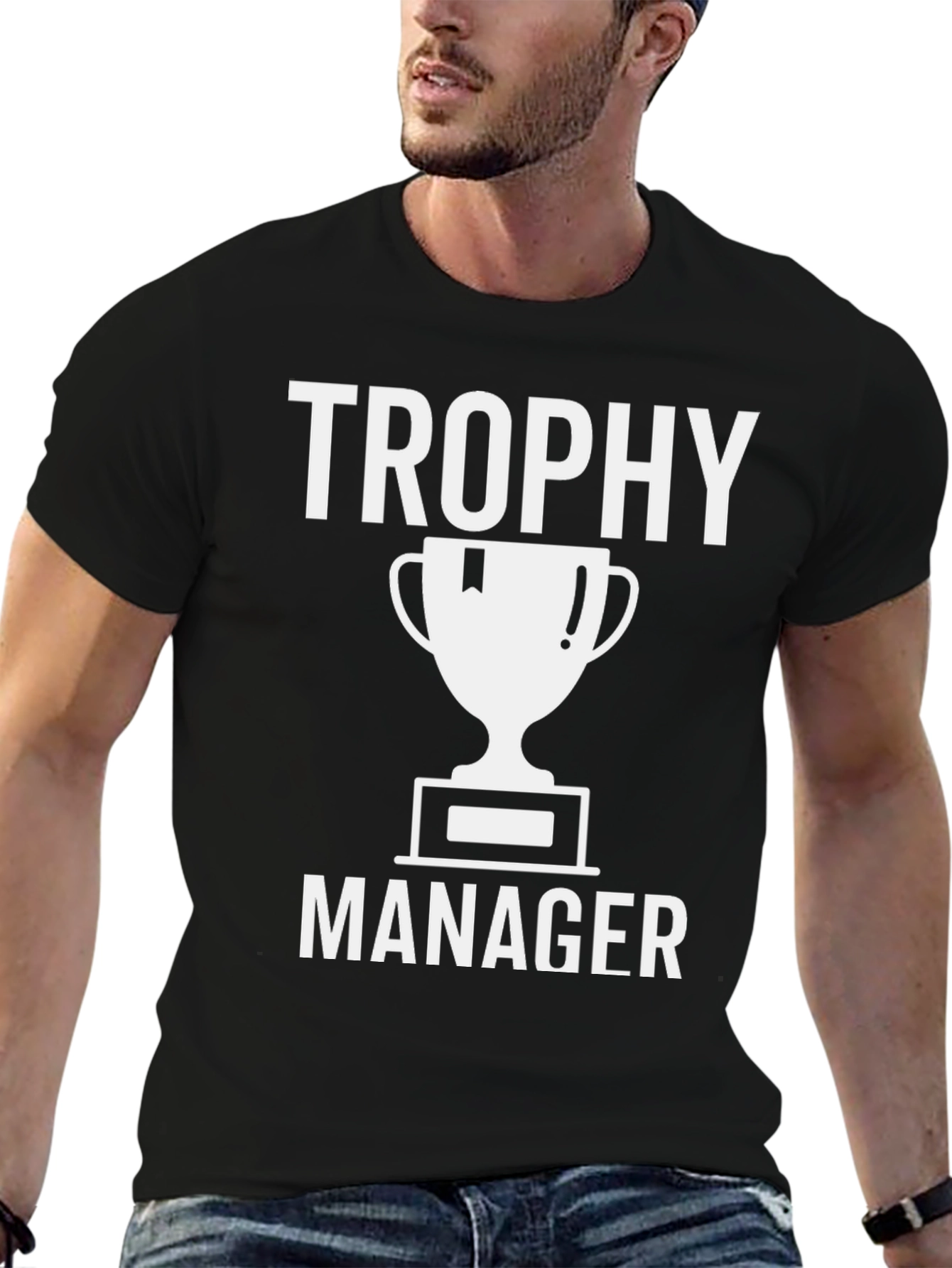 Trophy Manager Graphic Tee - Award Winning Style