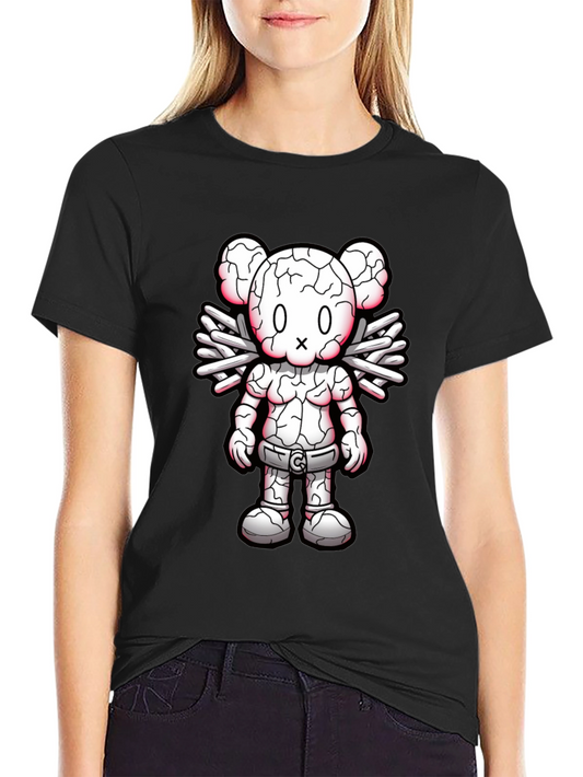 Graphic Print Crew Neck Tee