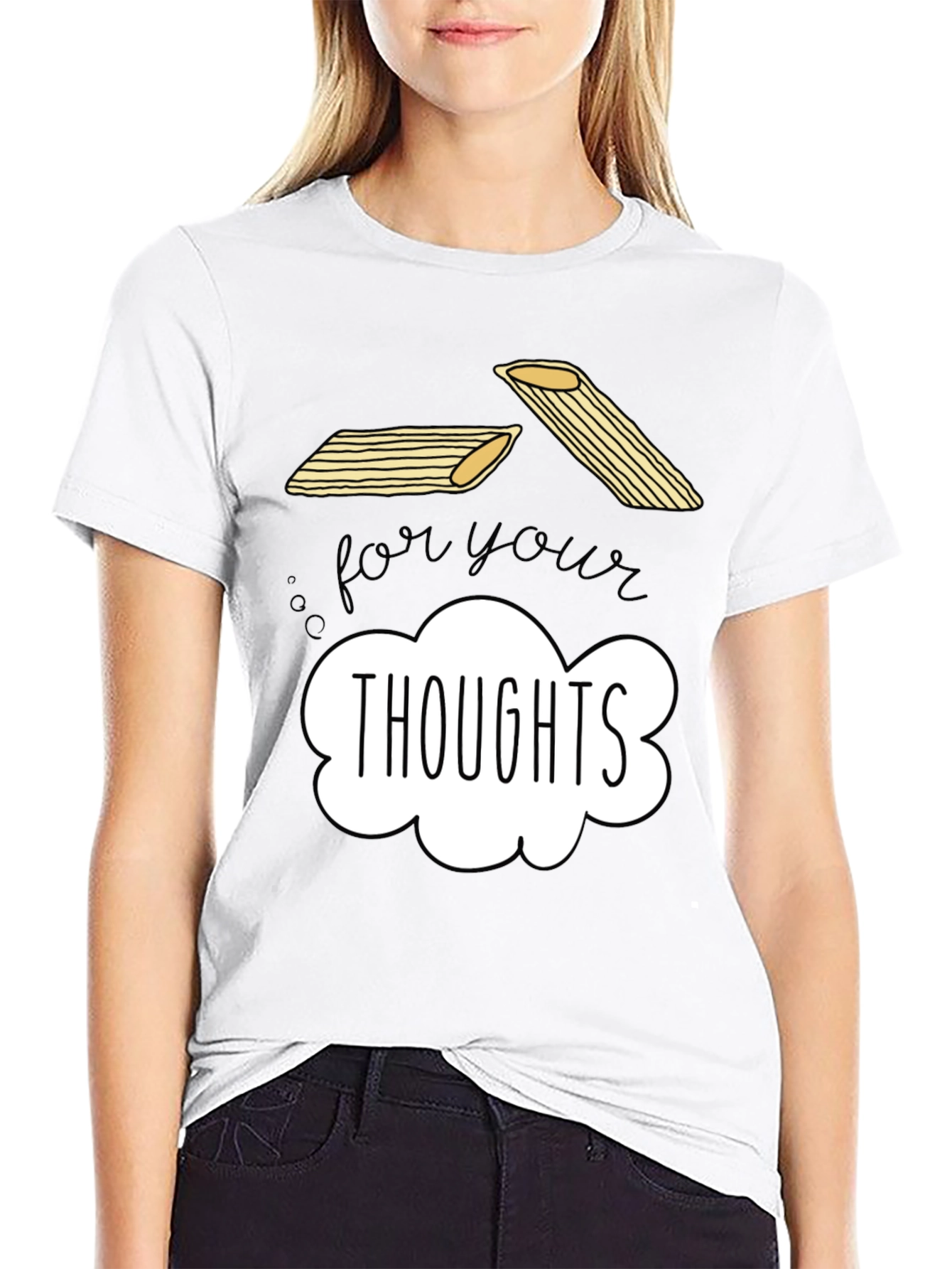 Pasta for Your Thoughts Graphic Tee