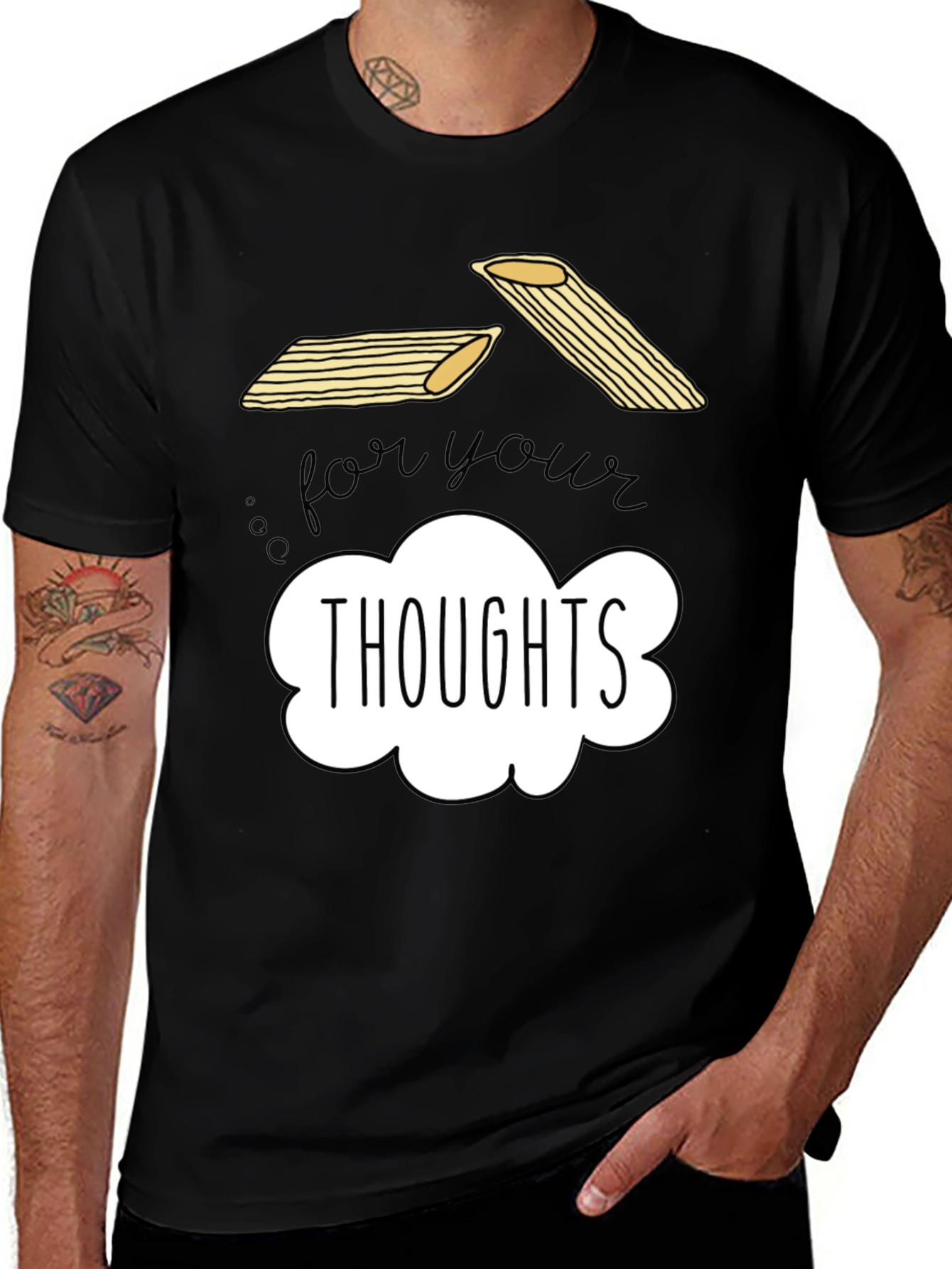 Pasta for Your Thoughts Graphic Tee