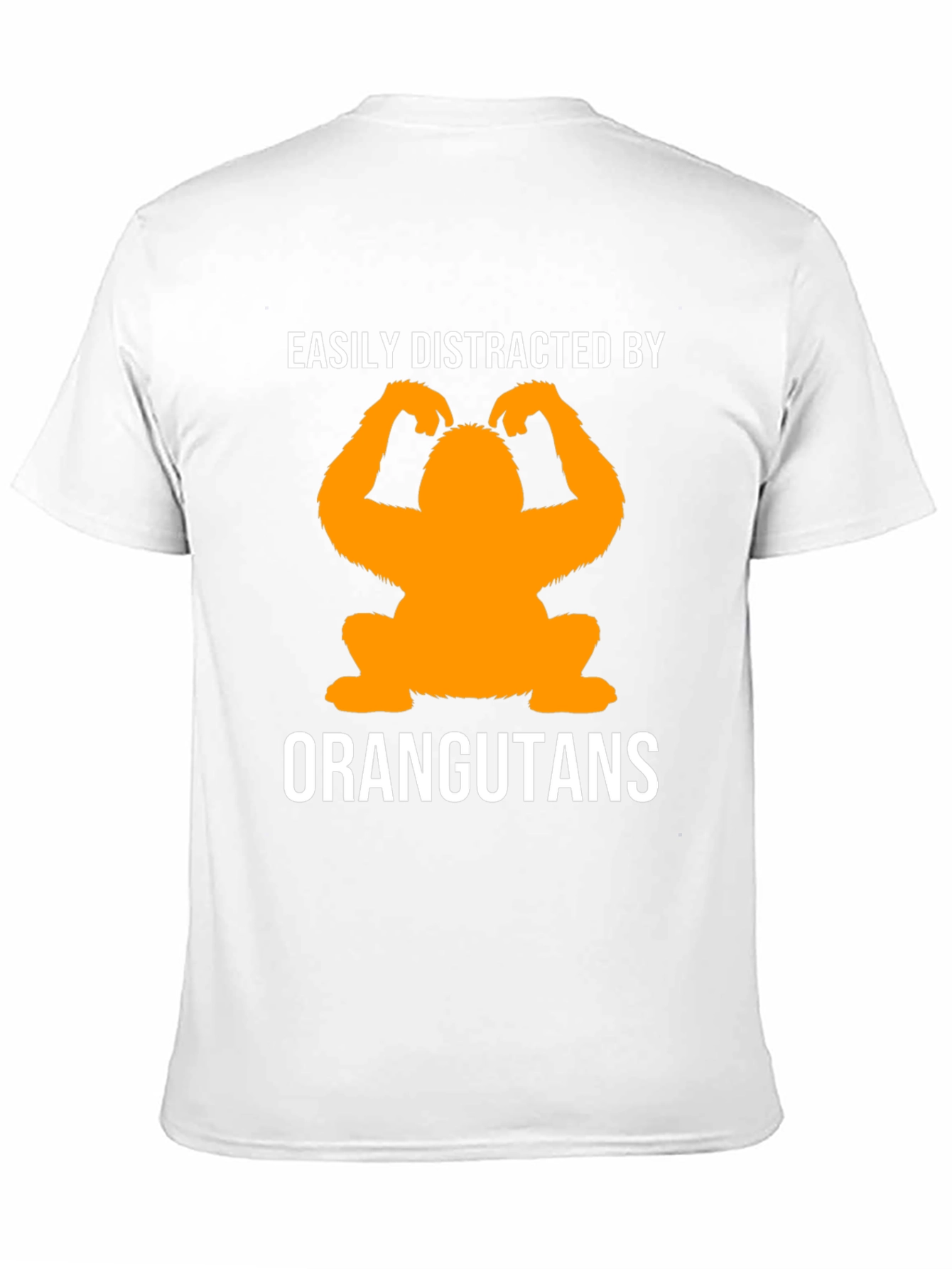 Easily Distracted By Orangutans Graphic Tee