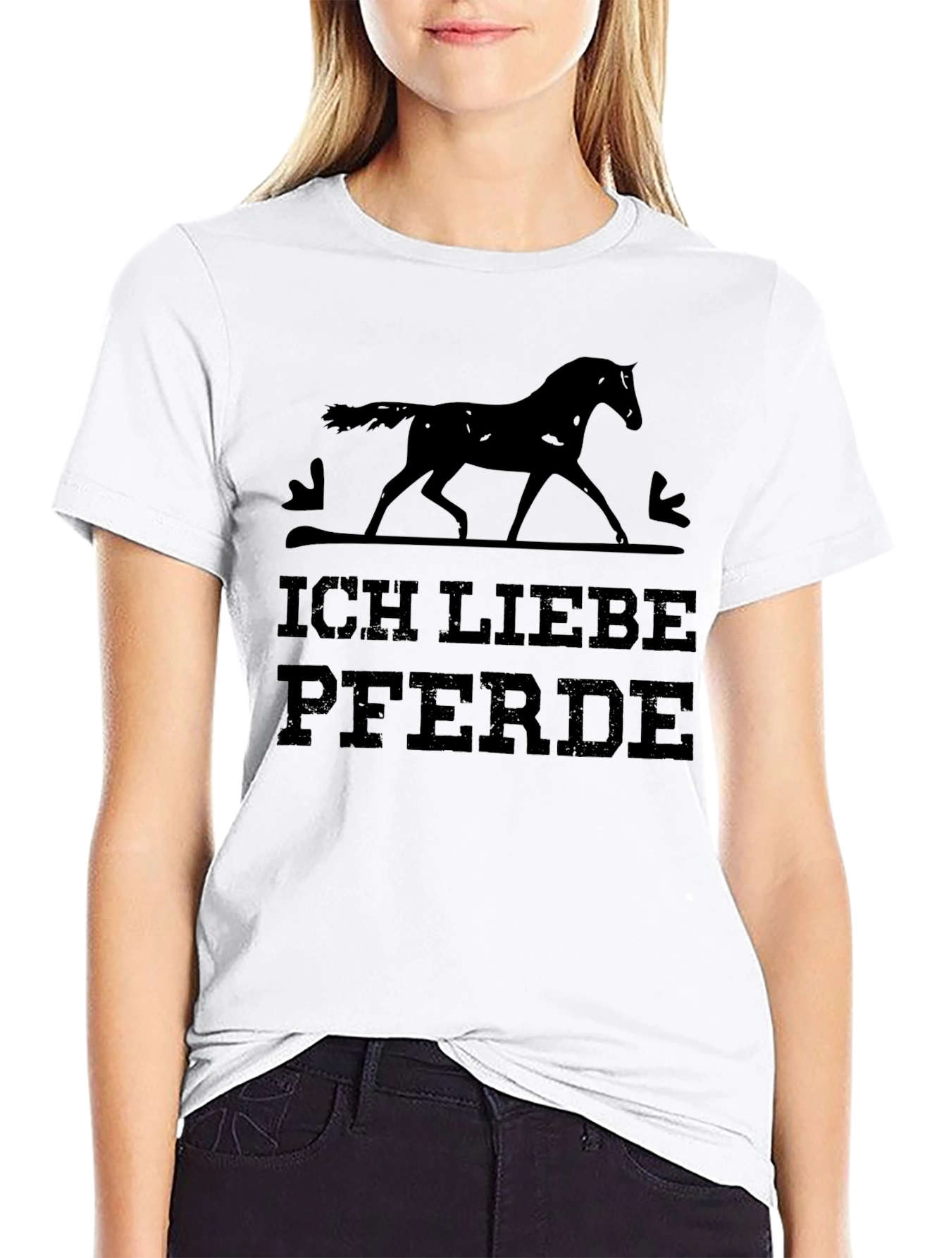Ich Liebe Pferde T-Shirt - Horse Lover Tee