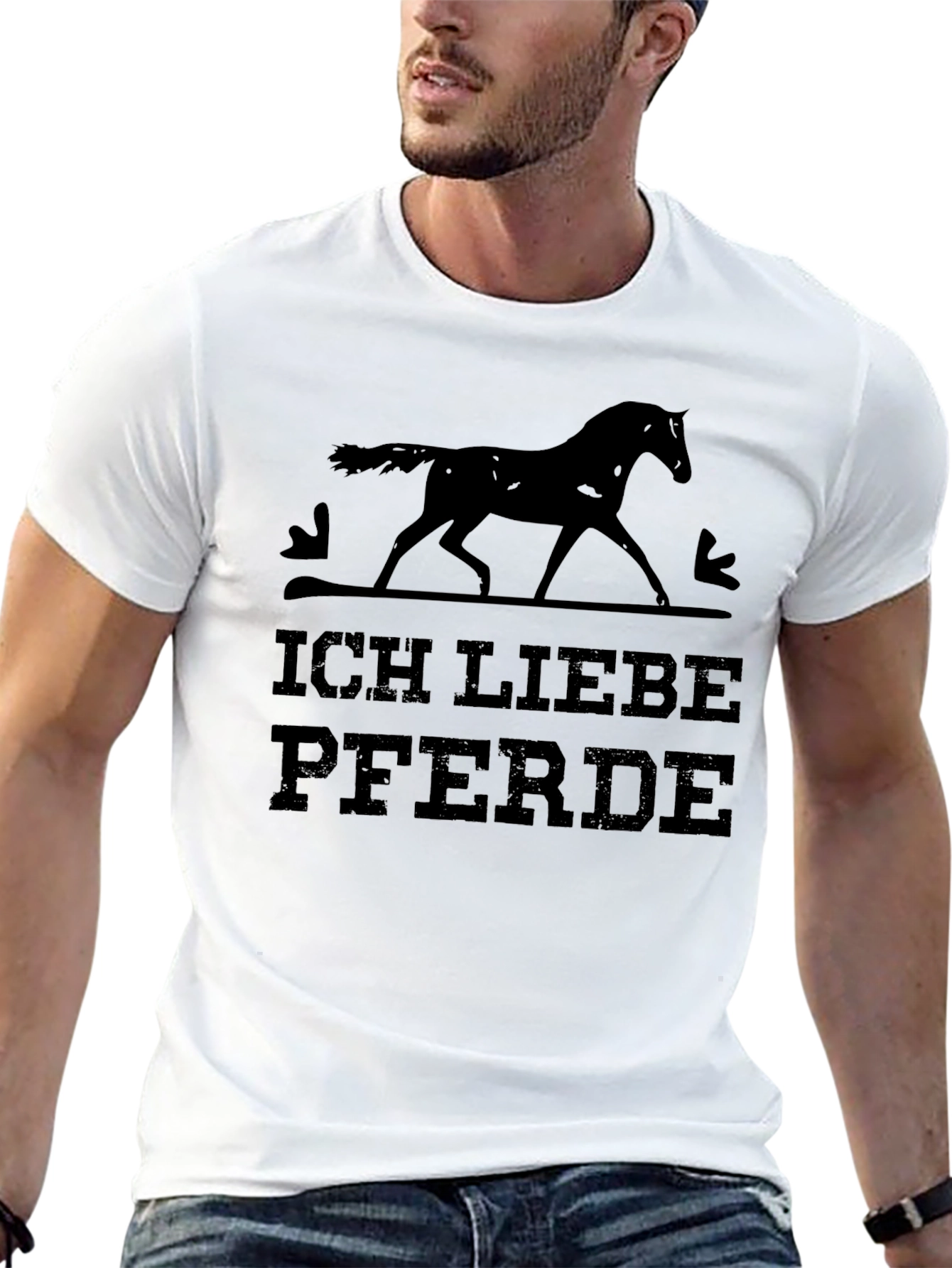 Ich Liebe Pferde T-Shirt - Horse Lover Tee