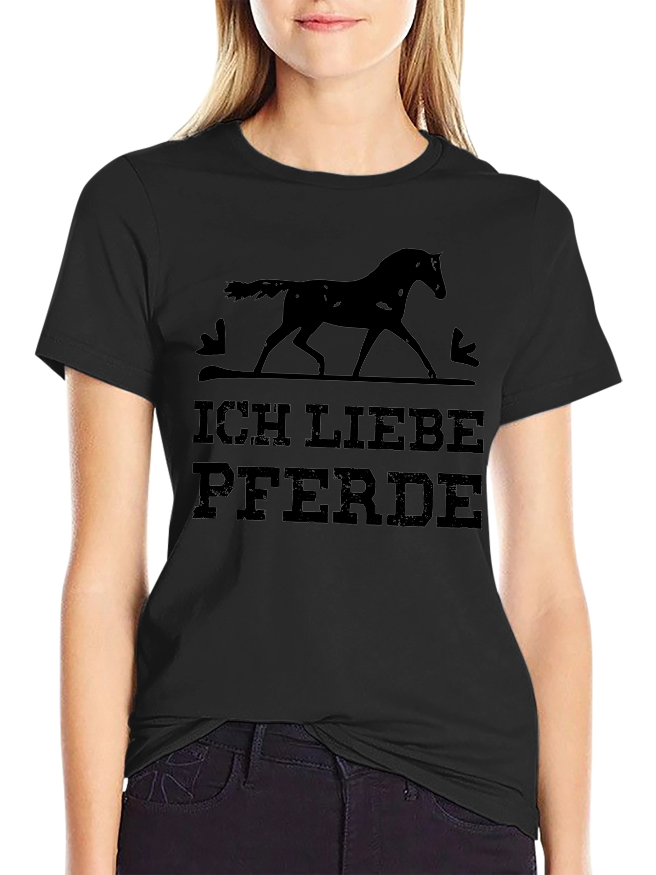 Ich Liebe Pferde T-Shirt - Horse Lover Tee