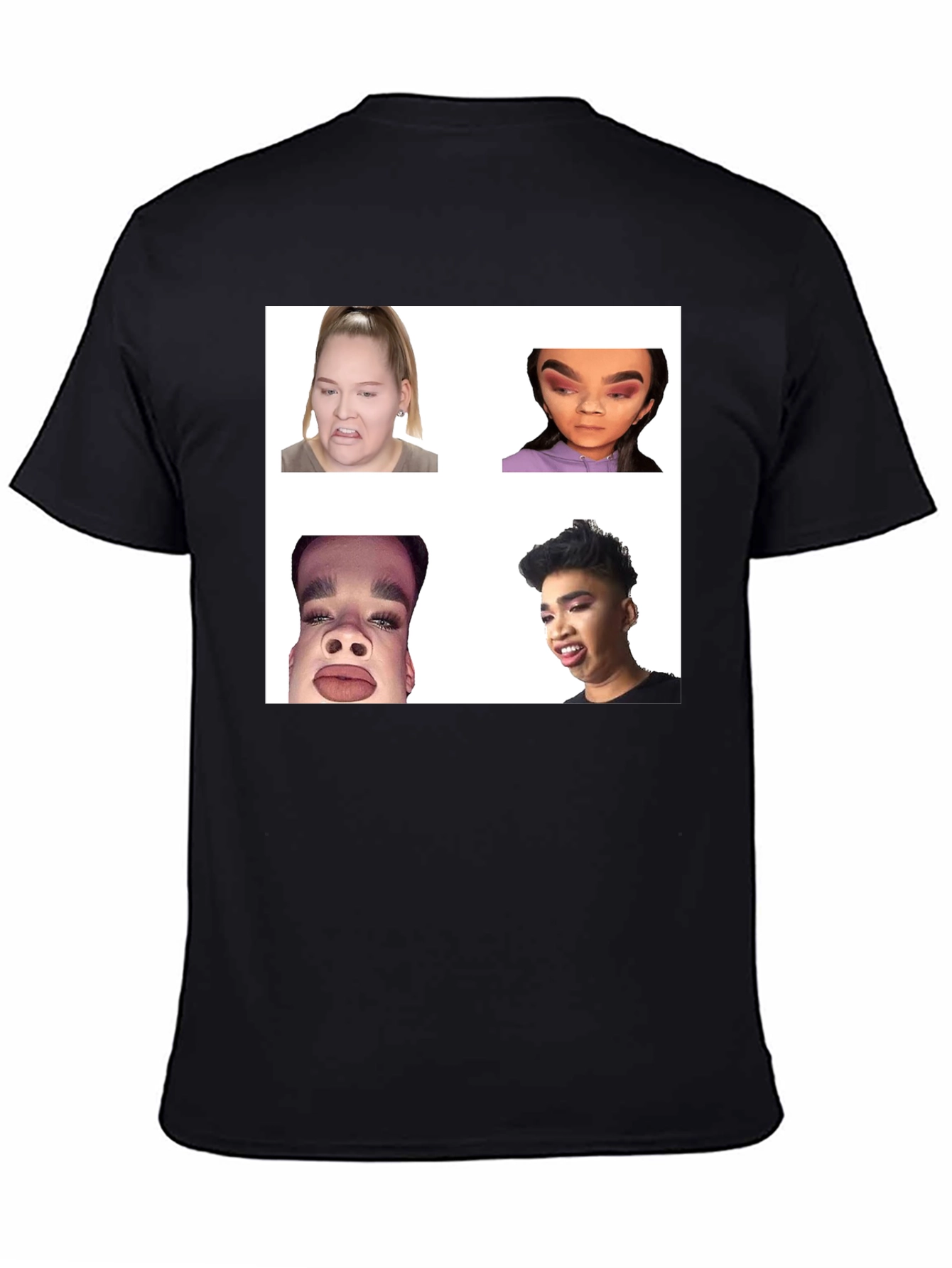 Meme Faces Graphic Tee - Funny Unisex T-Shirt