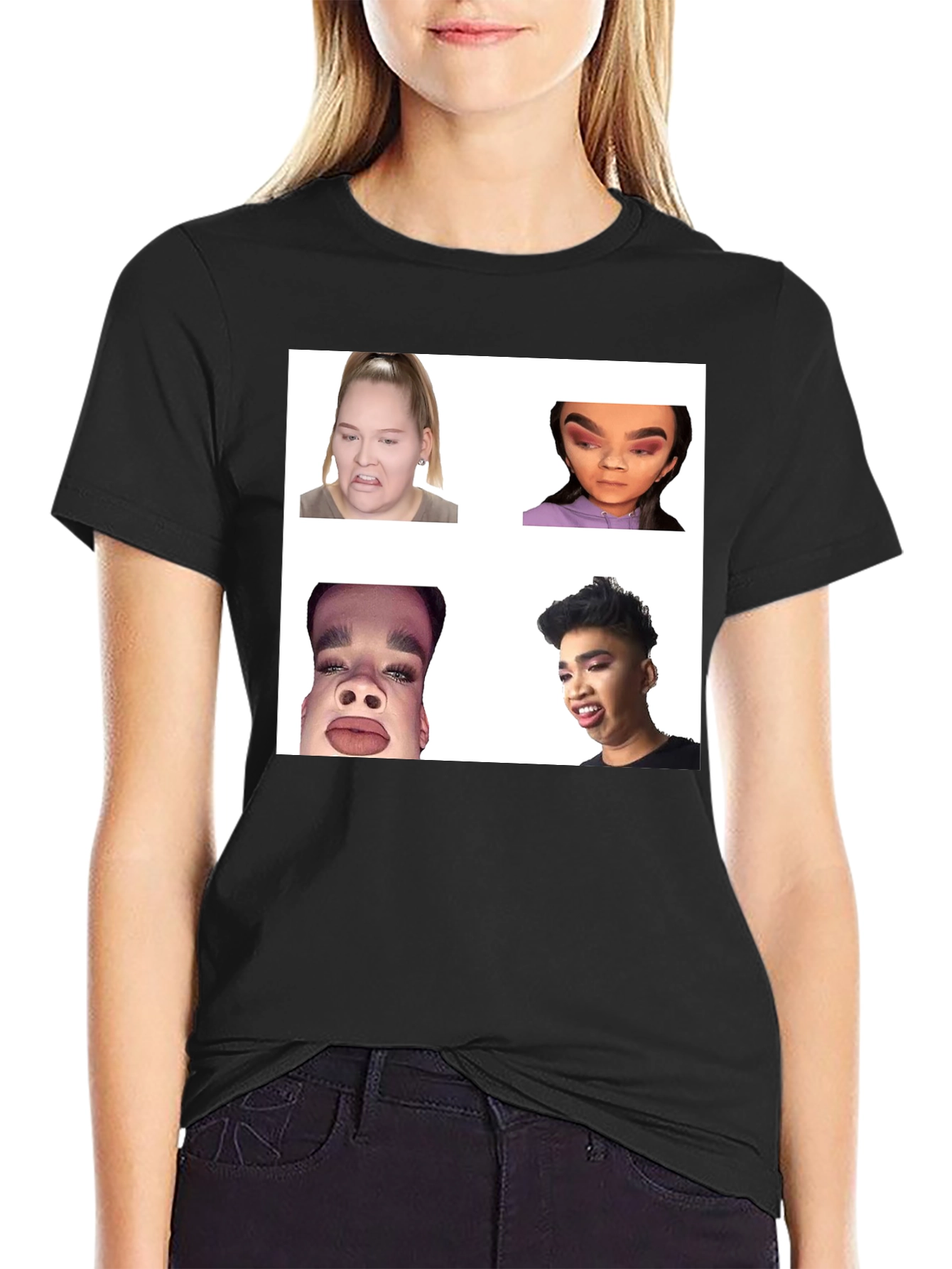 Meme Faces Graphic Tee - Funny Unisex T-Shirt