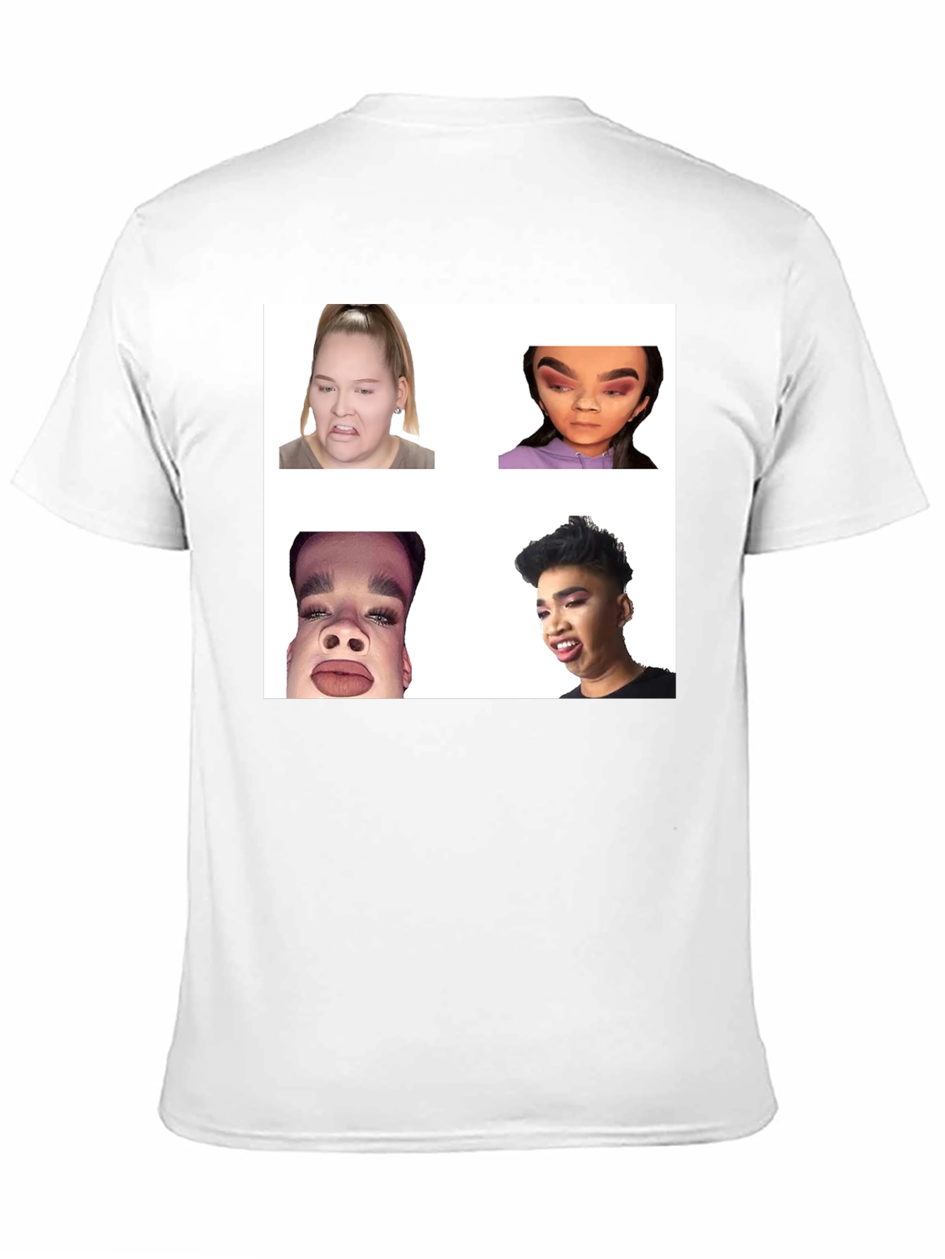 Meme Faces Graphic Tee - Funny Unisex T-Shirt