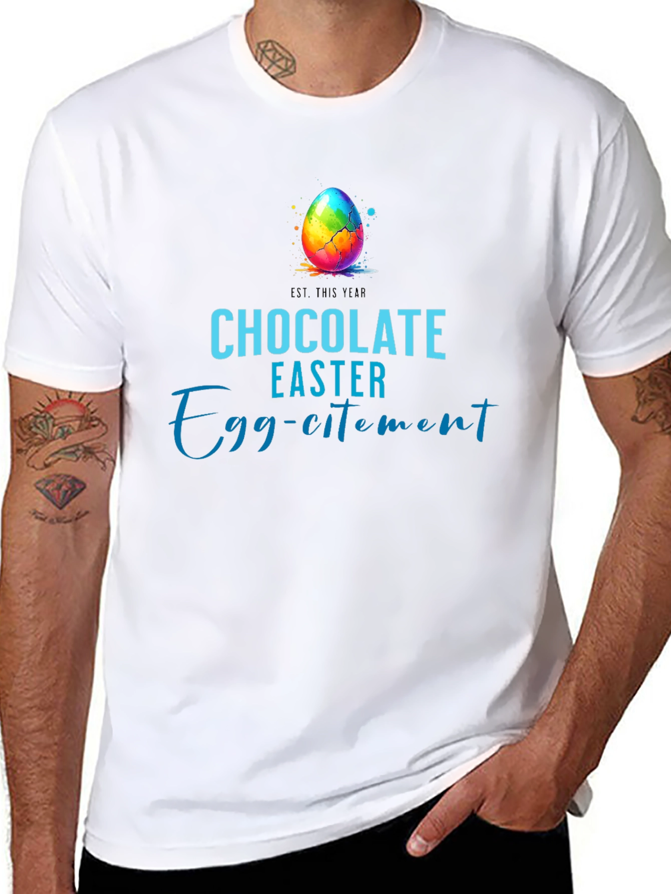Chocolate Easter Egg-citement T-Shirt