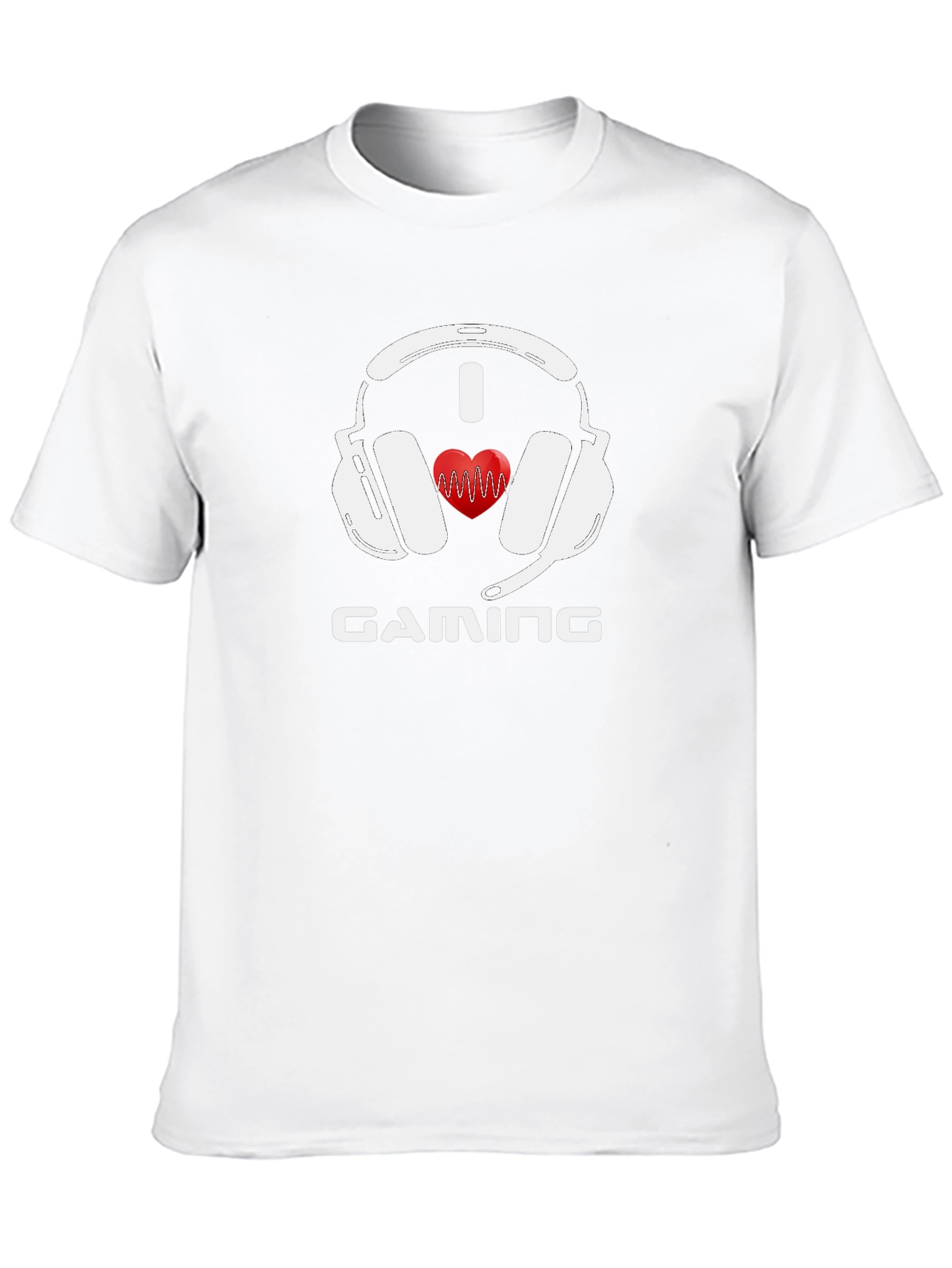 I Heart Gaming Black T-Shirt
